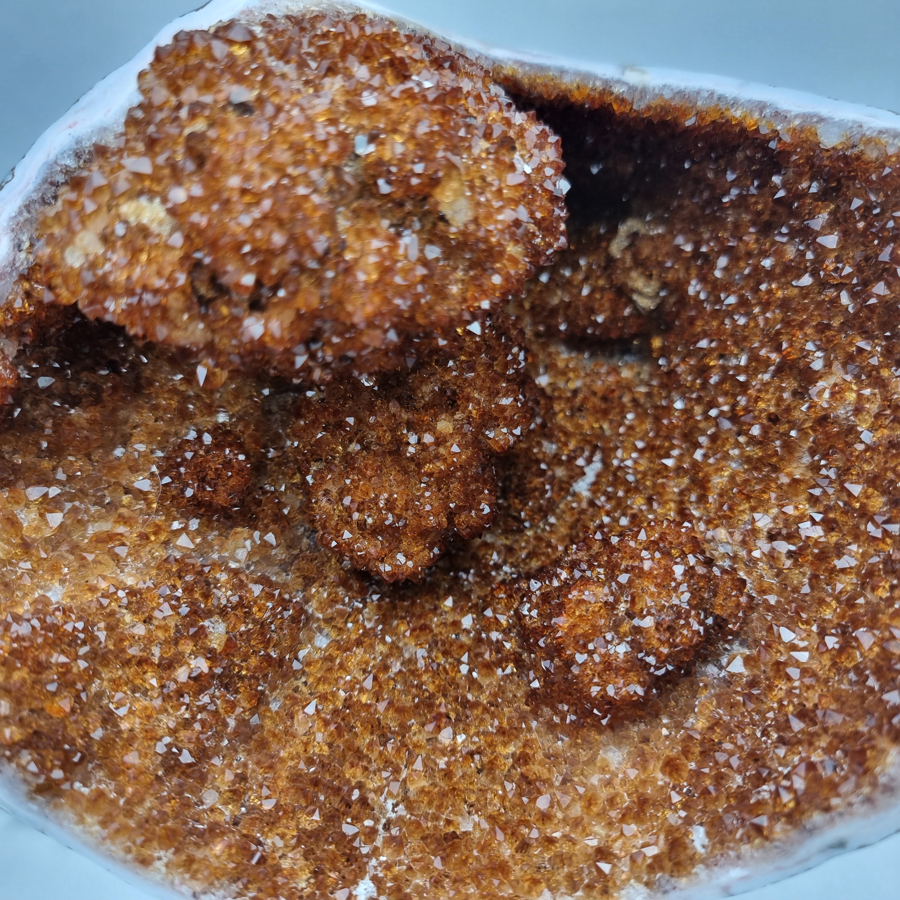 CITRINO Exótico Super Especial | Base de Ferro Preta | Peso 4,06 Kgs, Altura de 25 cm | Peça Artesanal BR Crystals