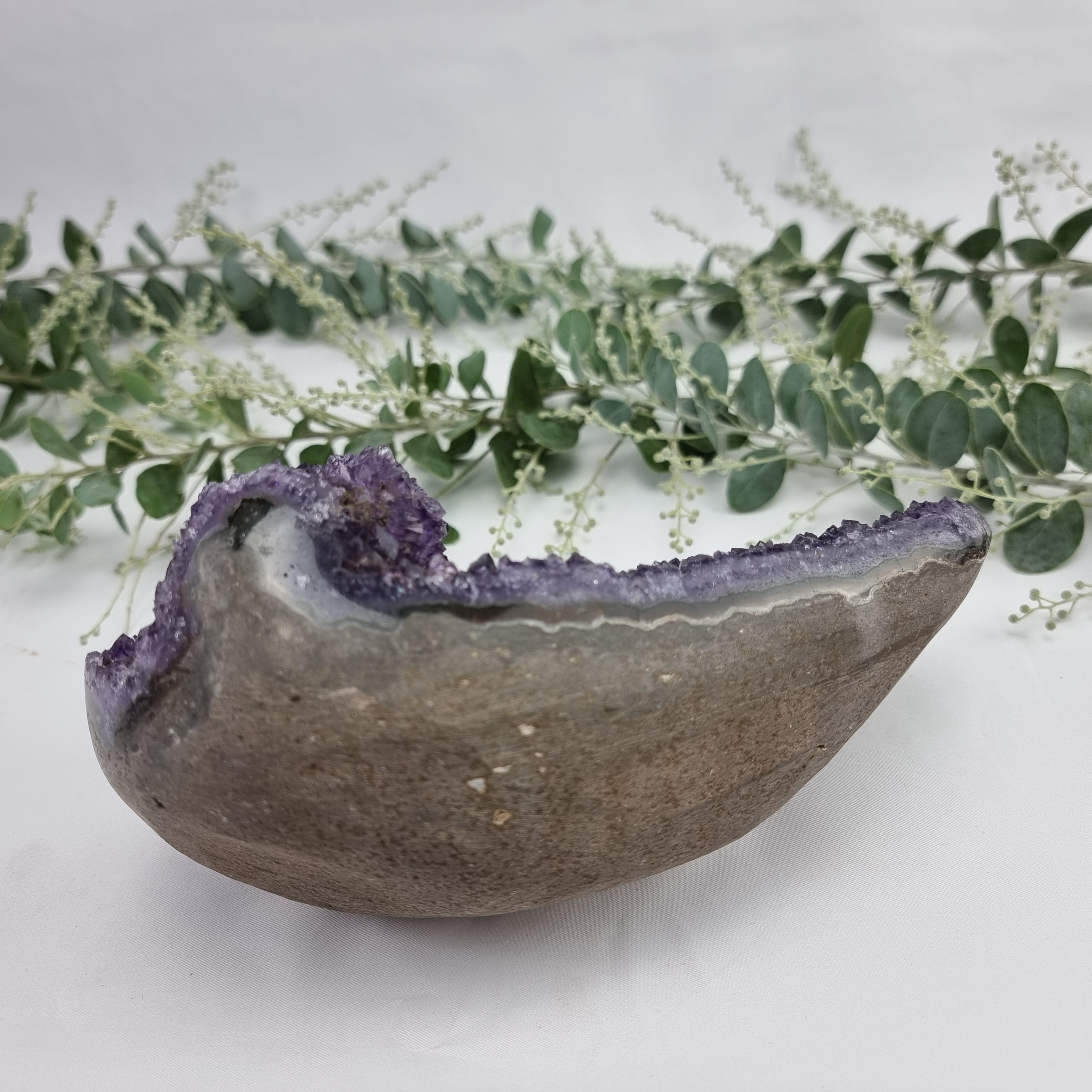 Ametista Especial Forma Drusa | Peso com 2,10 kgs ! Comprimento 20 cm | Energia, Beleza e Sofisticação