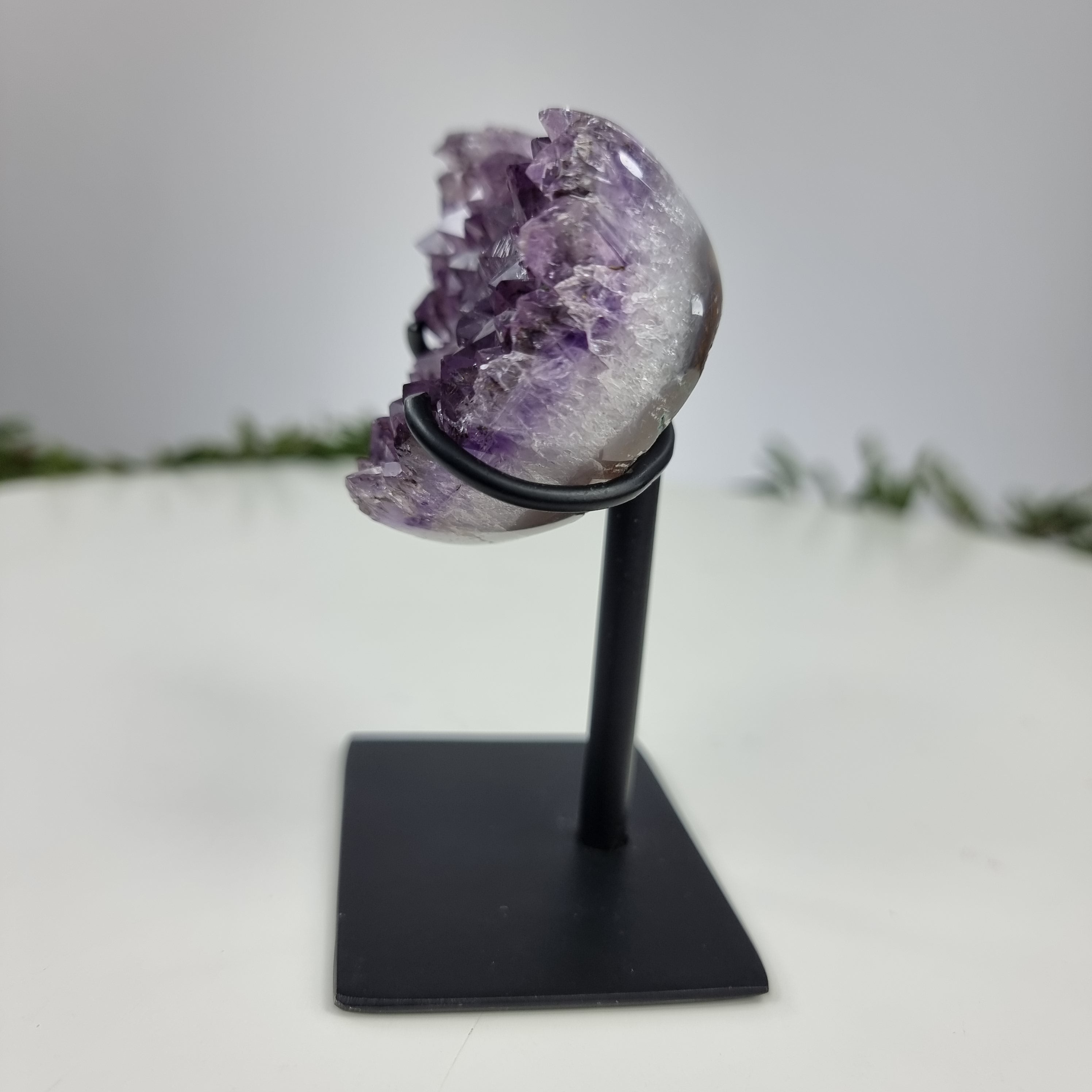 Coração de Ametista Especial | Peso 0200 Kgs, Altura 10 cm | Energia, Beleza e Sofisticação