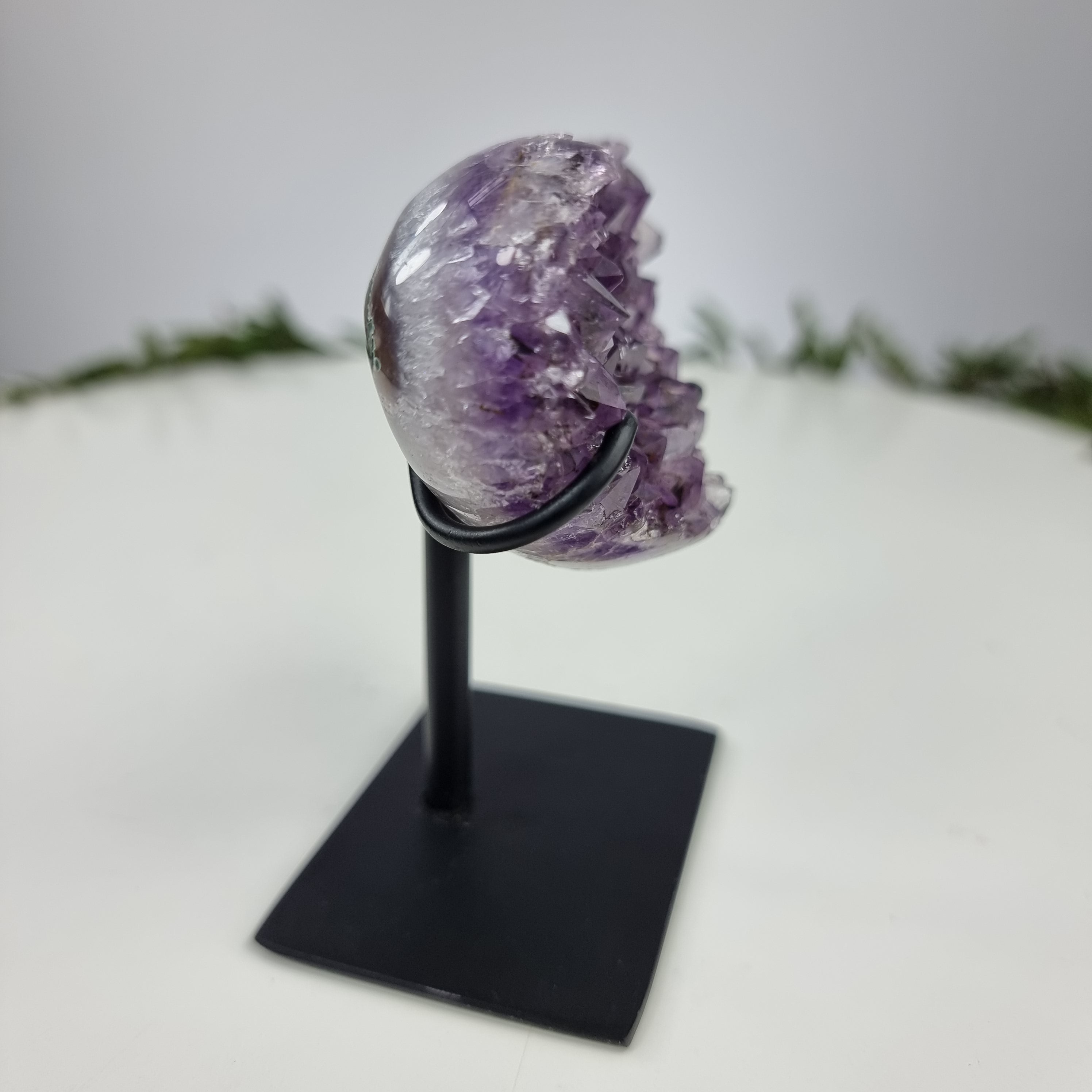 Coração de Ametista Especial | Peso 0200 Kgs, Altura 10 cm | Energia, Beleza e Sofisticação