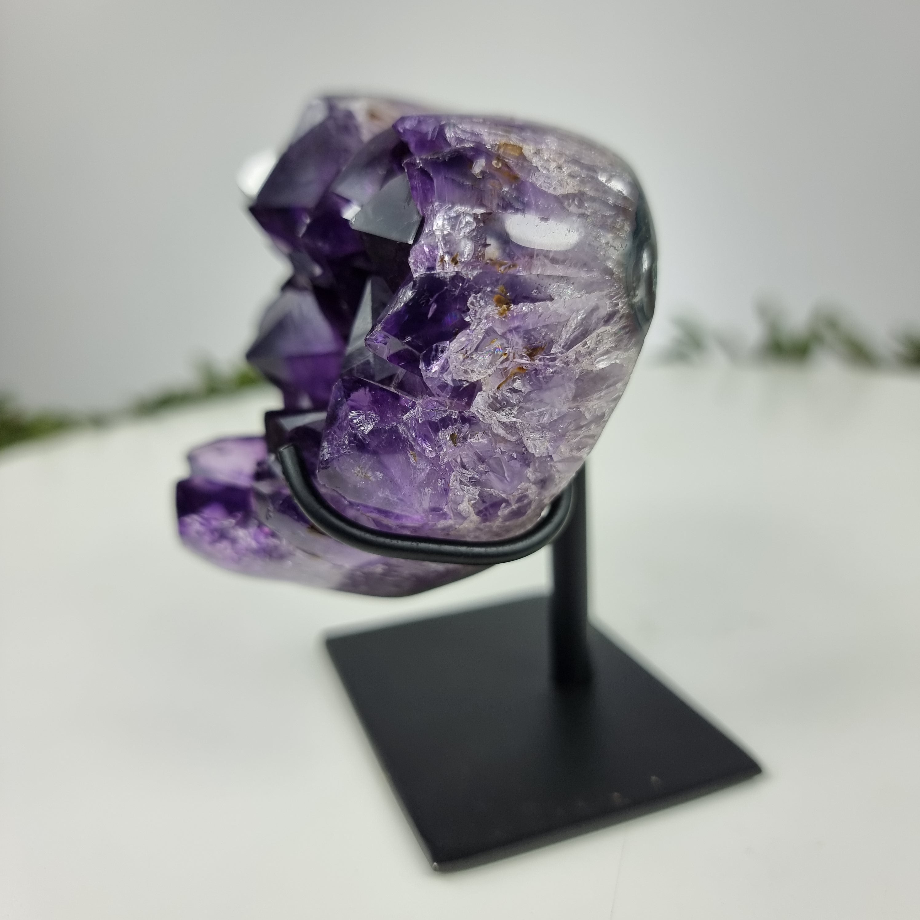Coração de Ametista Especial | Peso 0,45 Kgs, Altura 11 cm | Energia, Beleza e Sofisticação