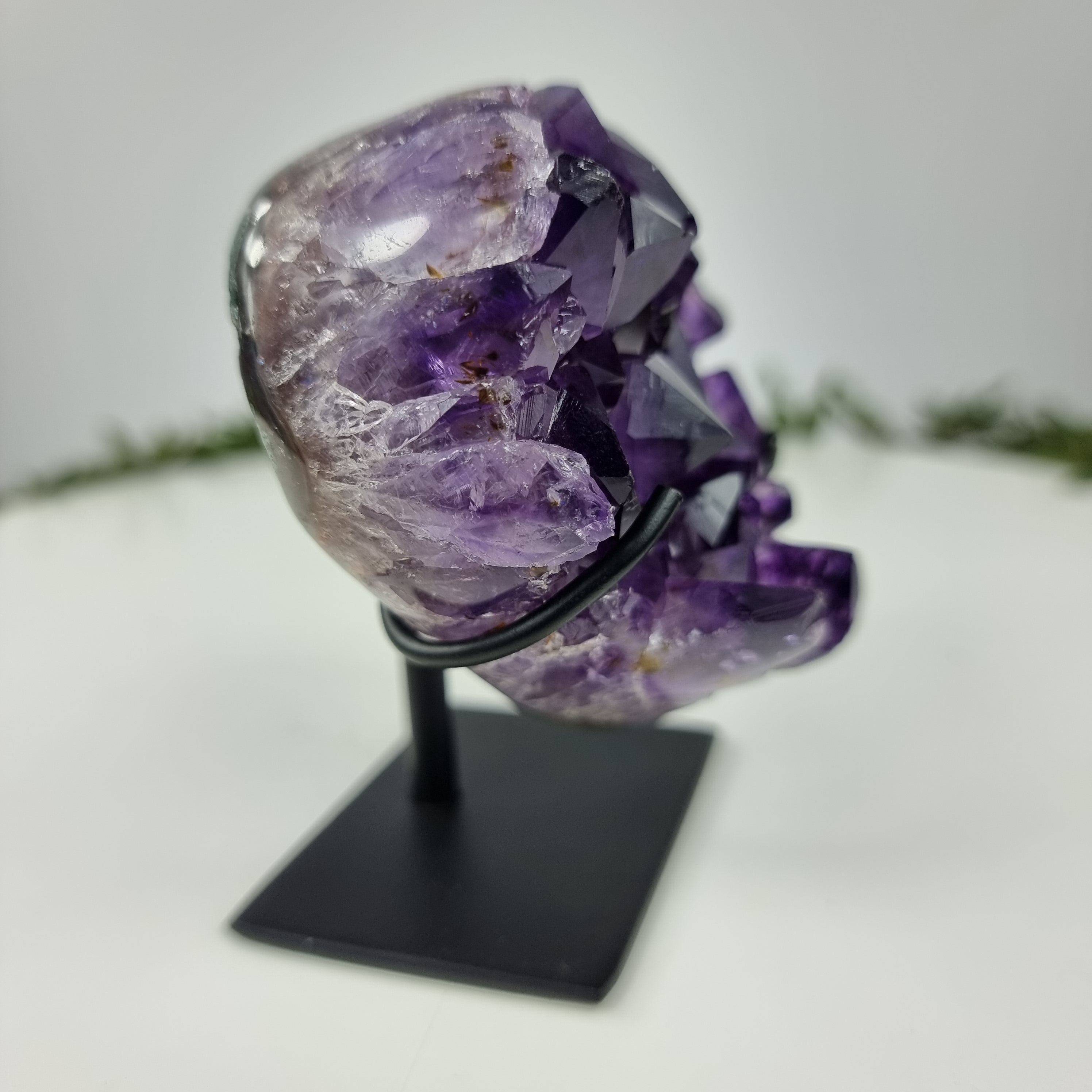 Coração de Ametista Especial | Peso 0,45 Kgs, Altura 11 cm | Energia, Beleza e Sofisticação