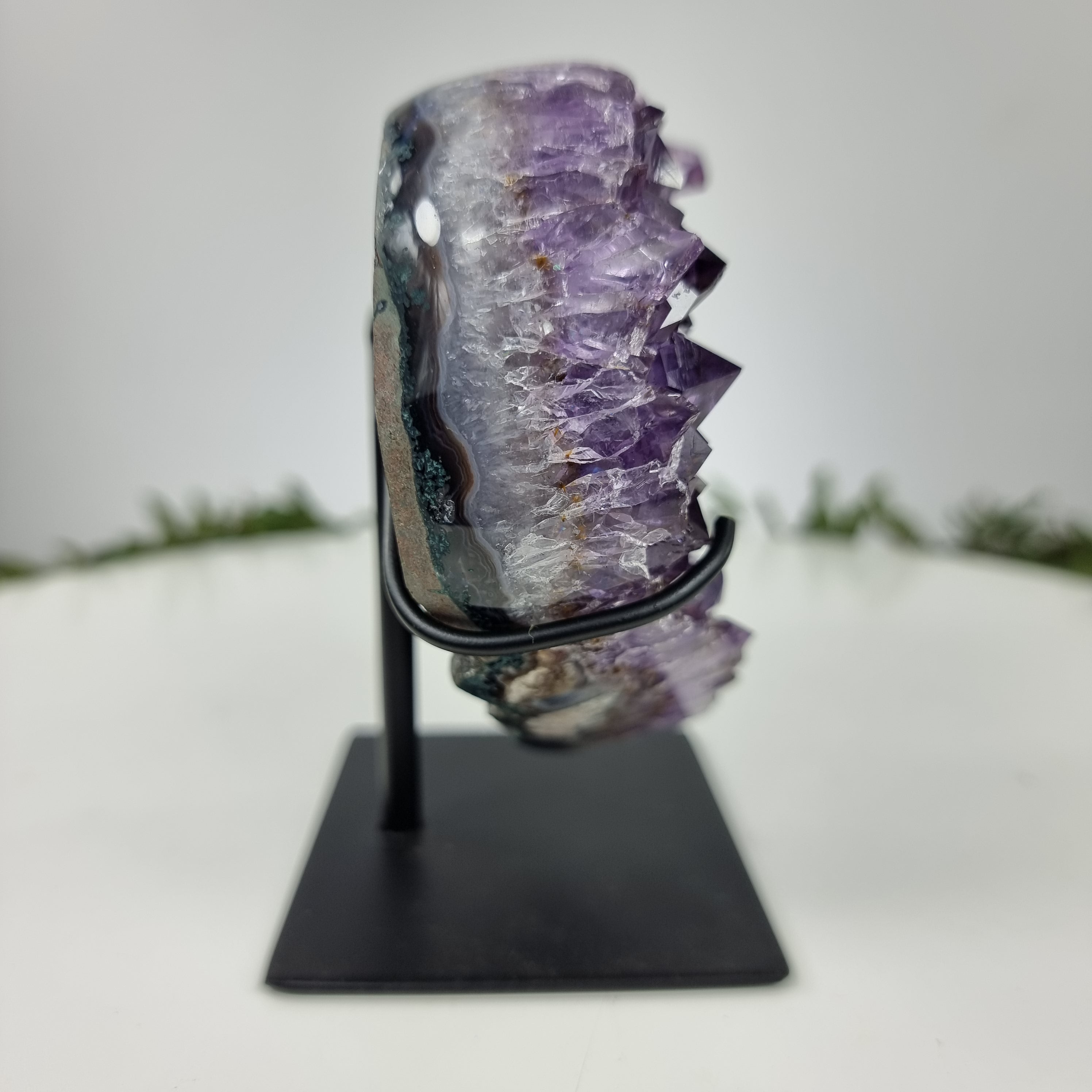 Coração de Ametista Especial | Peso 0,80 Kgs, Altura 13 cm | Energia, Beleza e Sofisticação