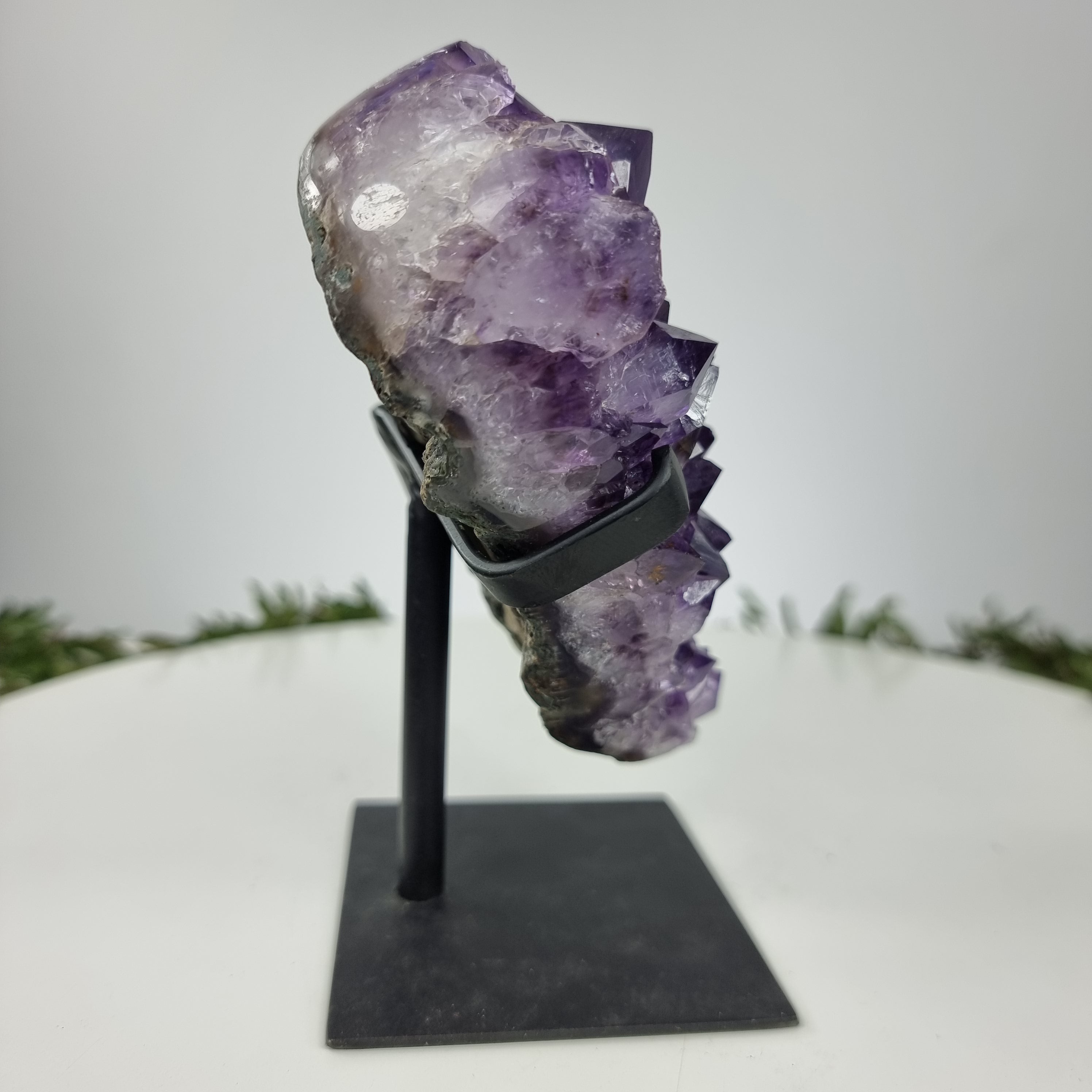 Coração de Ametista Especial | Peso 1,30 Kgs, Altura 19 cm | Energia, Beleza e Sofisticação