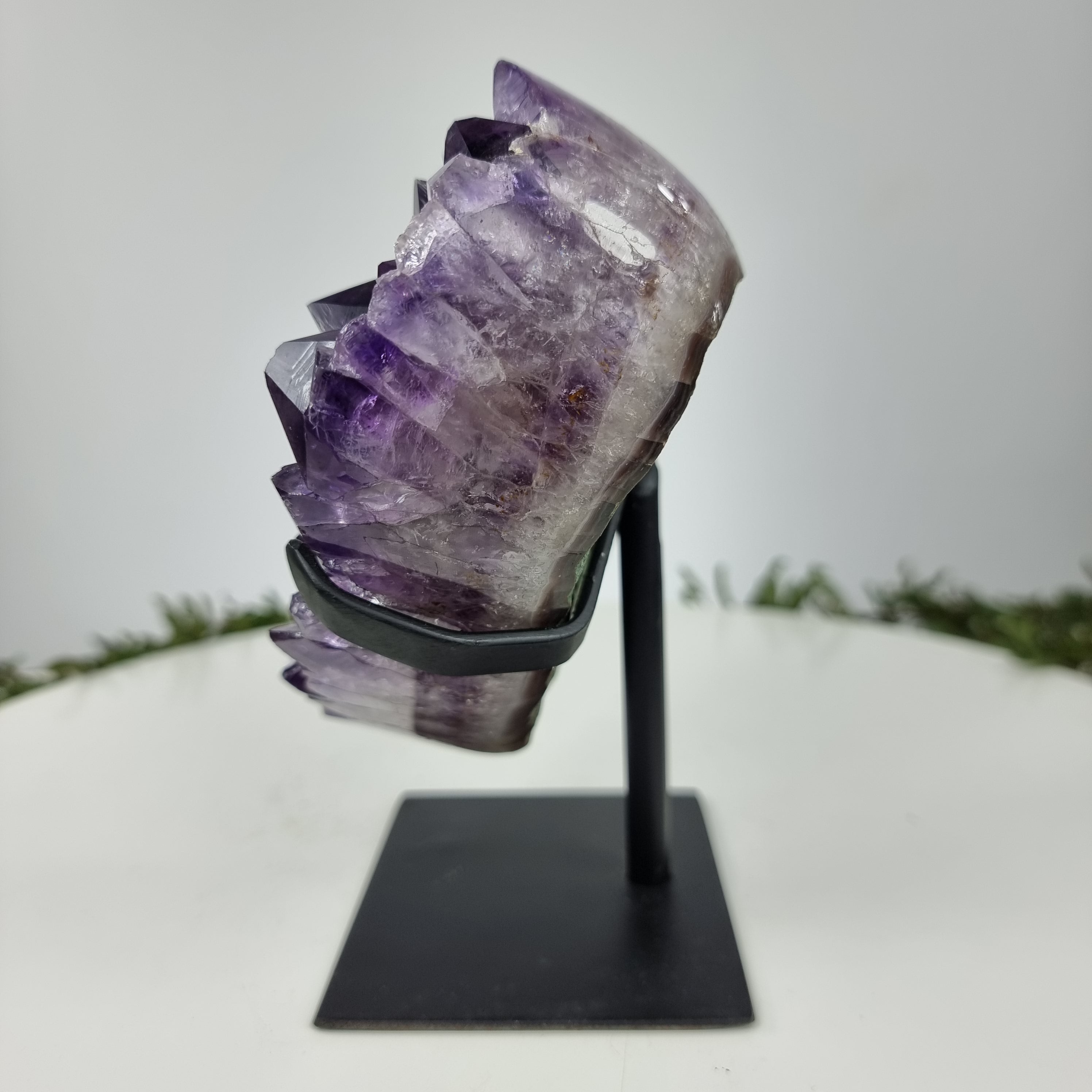 Coração de Ametista Especial | Peso 1,85 Kgs, Altura 19 cm | Energia, Beleza e Sofisticação