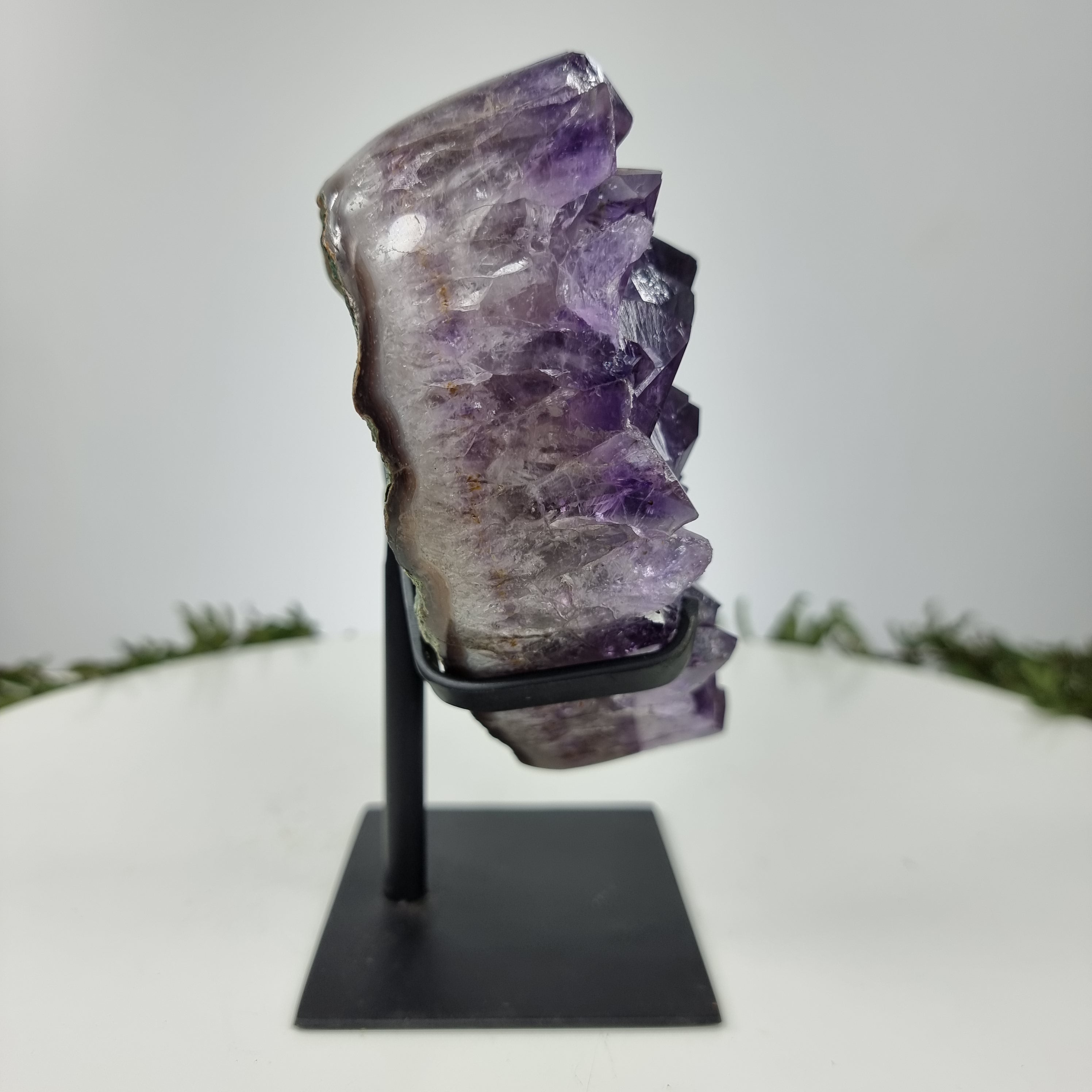 Coração de Ametista Especial | Peso 1,85 Kgs, Altura 19 cm | Energia, Beleza e Sofisticação