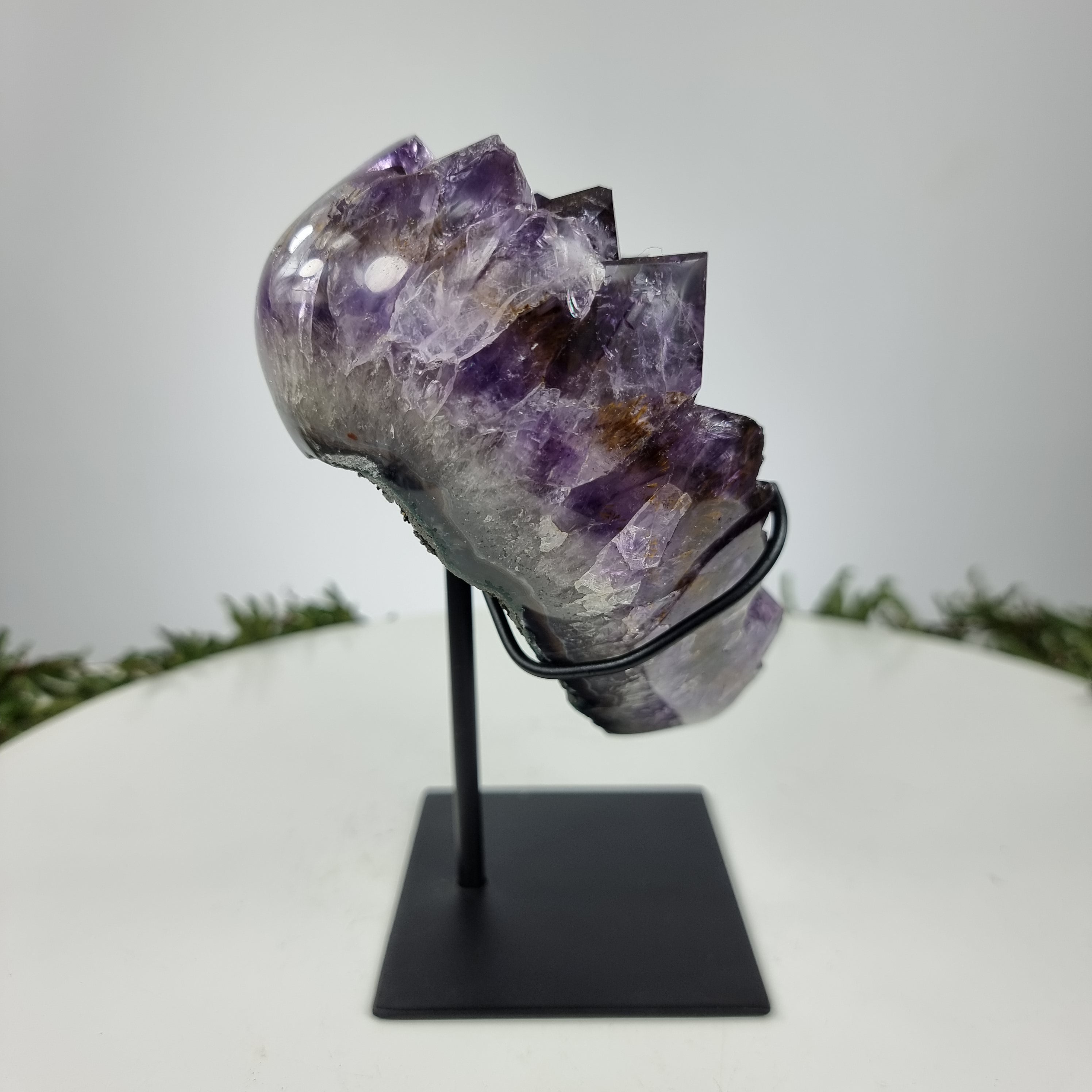 Coração de Ametista Especial | Peso 1,88 Kgs, Altura 21 cm | Energia, Beleza e Sofisticação
