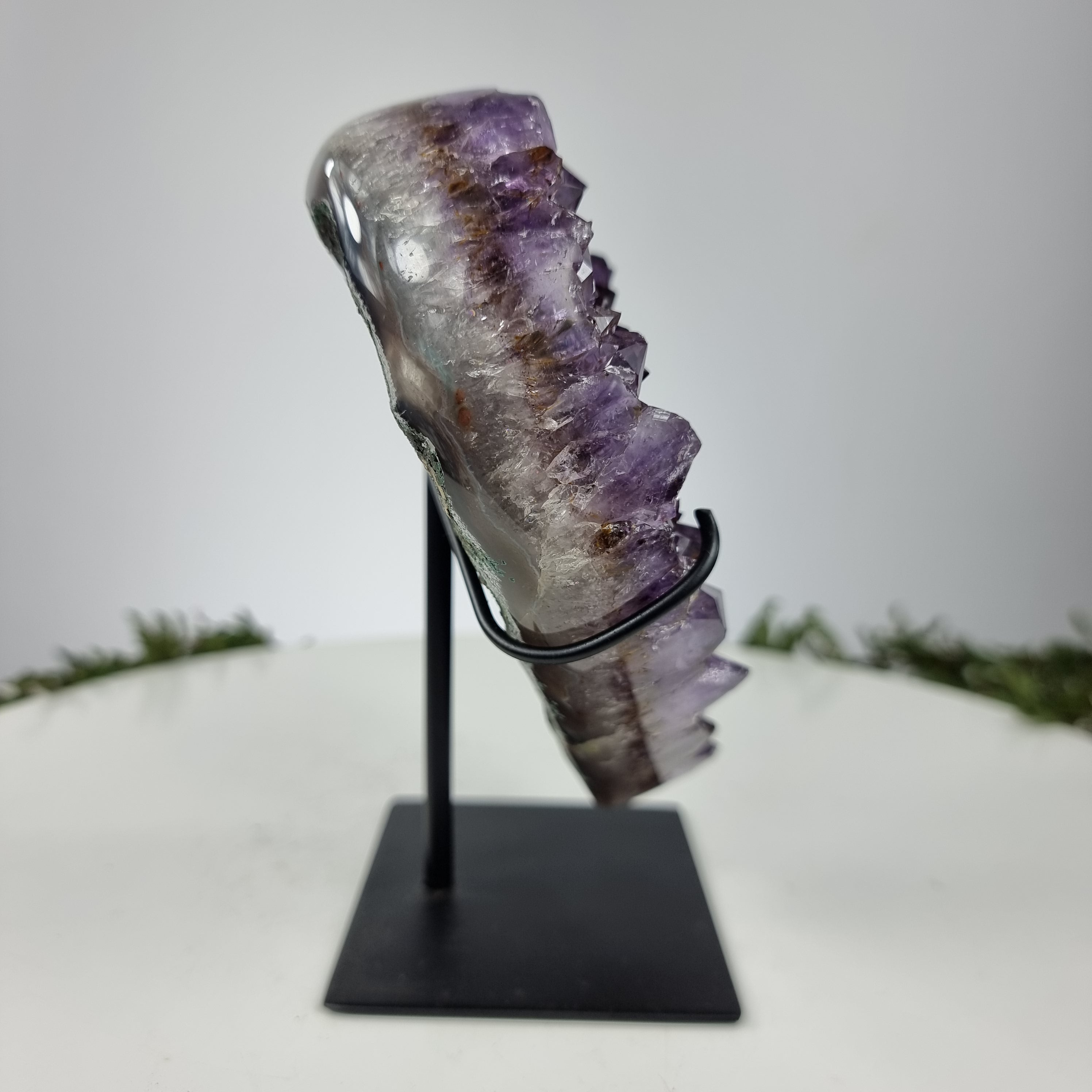 Coração de Ametista Especial | Peso 1,70 Kgs, Altura 19 cm | Energia, Beleza e Sofisticação