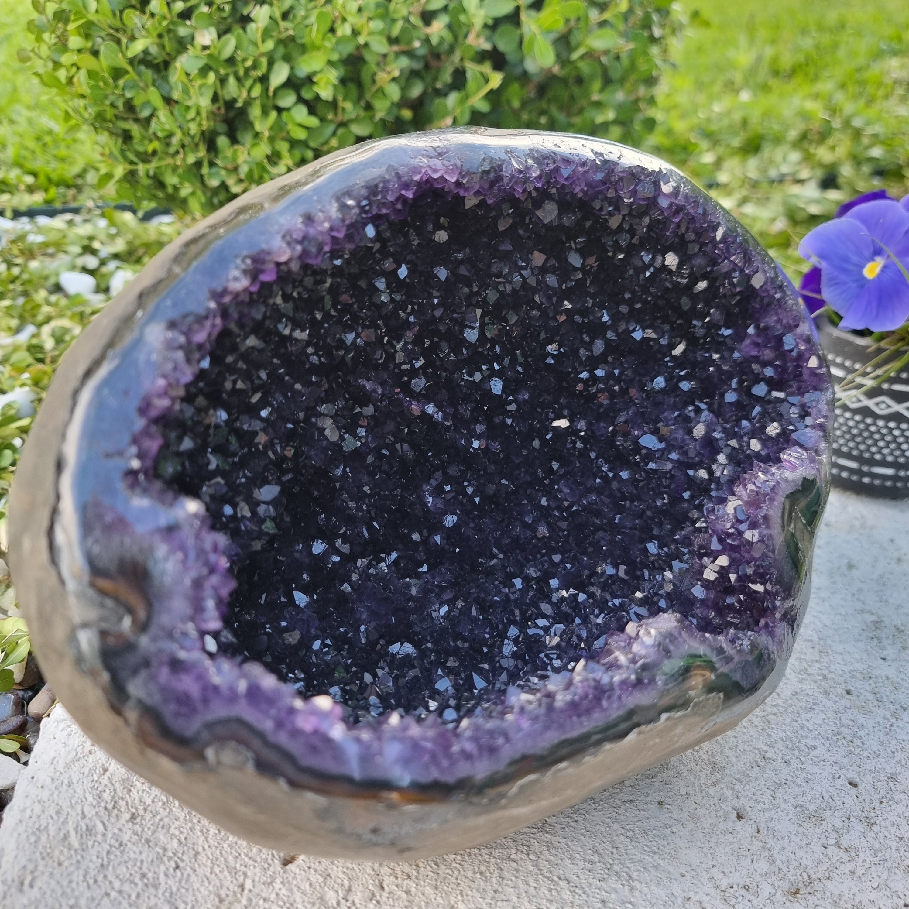 Ametista Roxa Super Especial | Peso 5,20 Kgs, Altura 16 cm | Energia, Beleza e Sofisticação