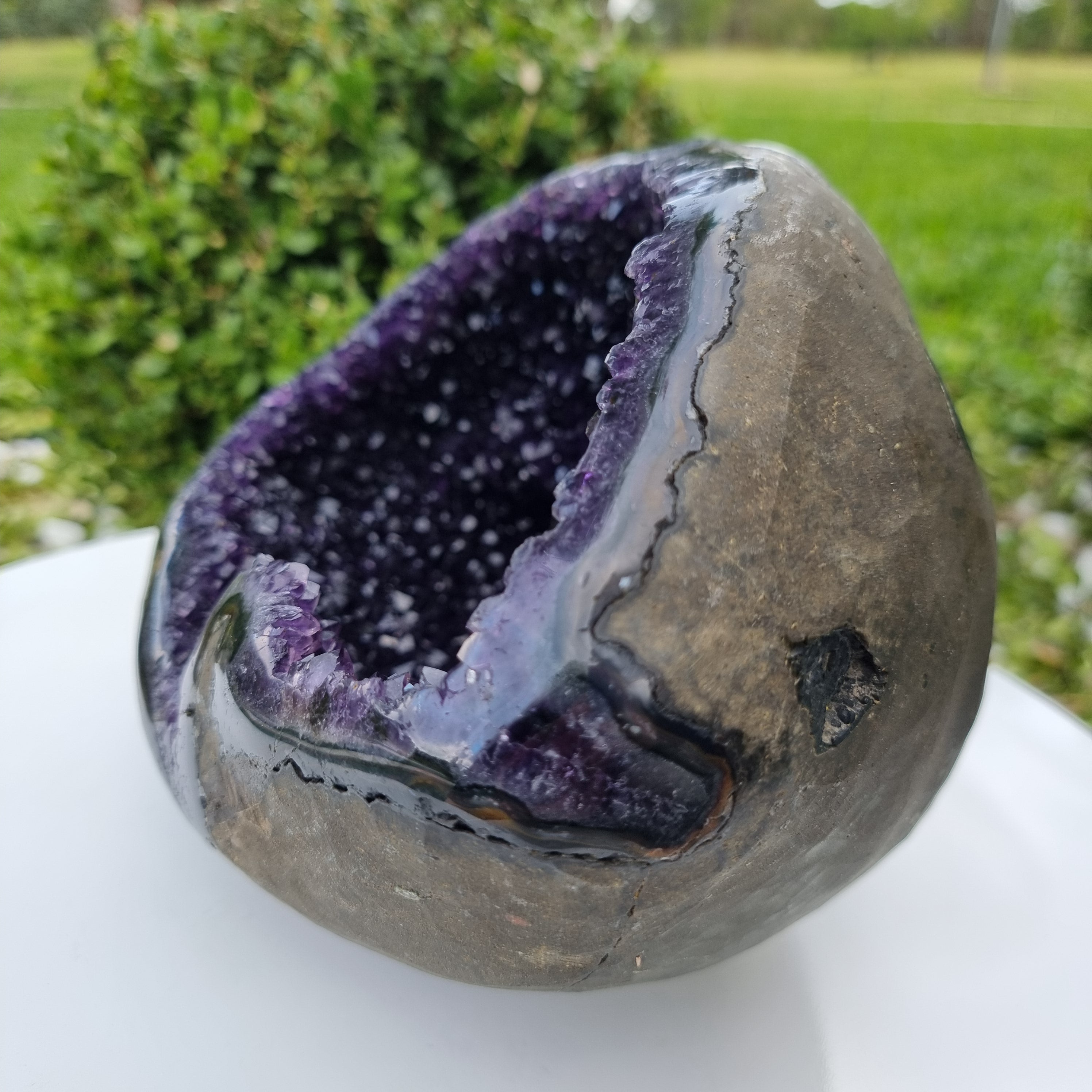 Ametista Roxa Super Especial | Peso 5,20 Kgs, Altura 16 cm | Energia, Beleza e Sofisticação