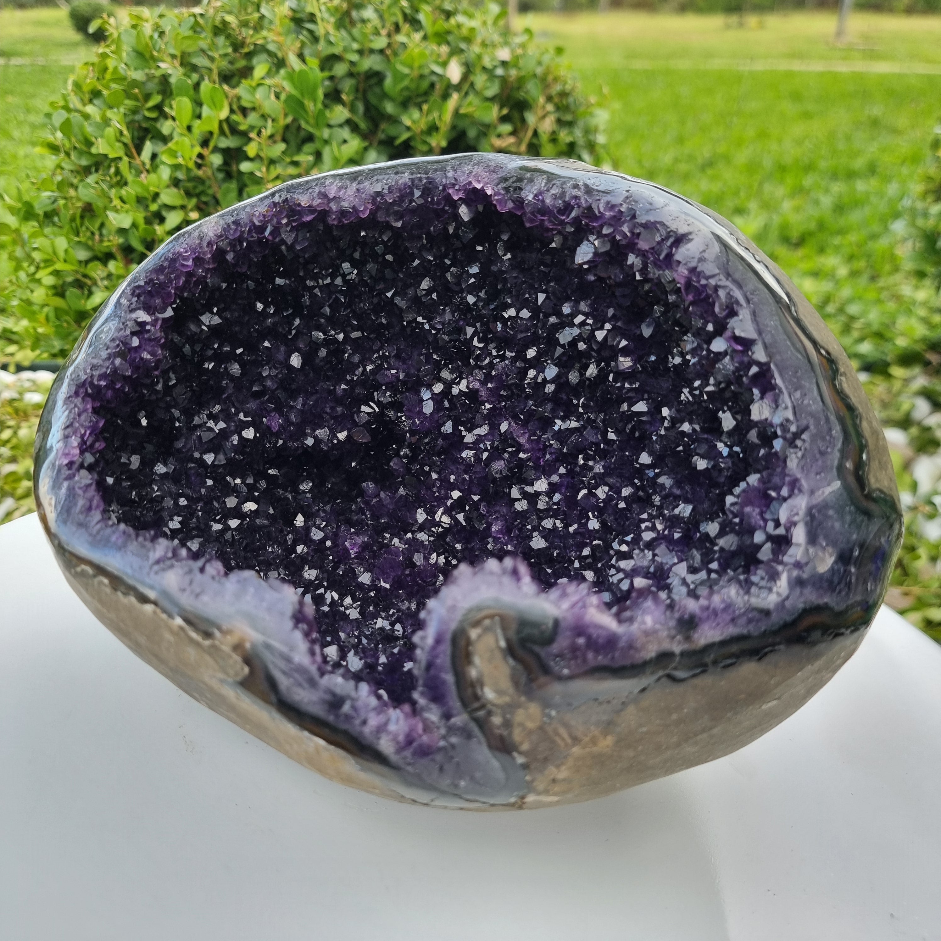 Ametista Roxa Super Especial | Peso 5,20 Kgs, Altura 16 cm | Energia, Beleza e Sofisticação