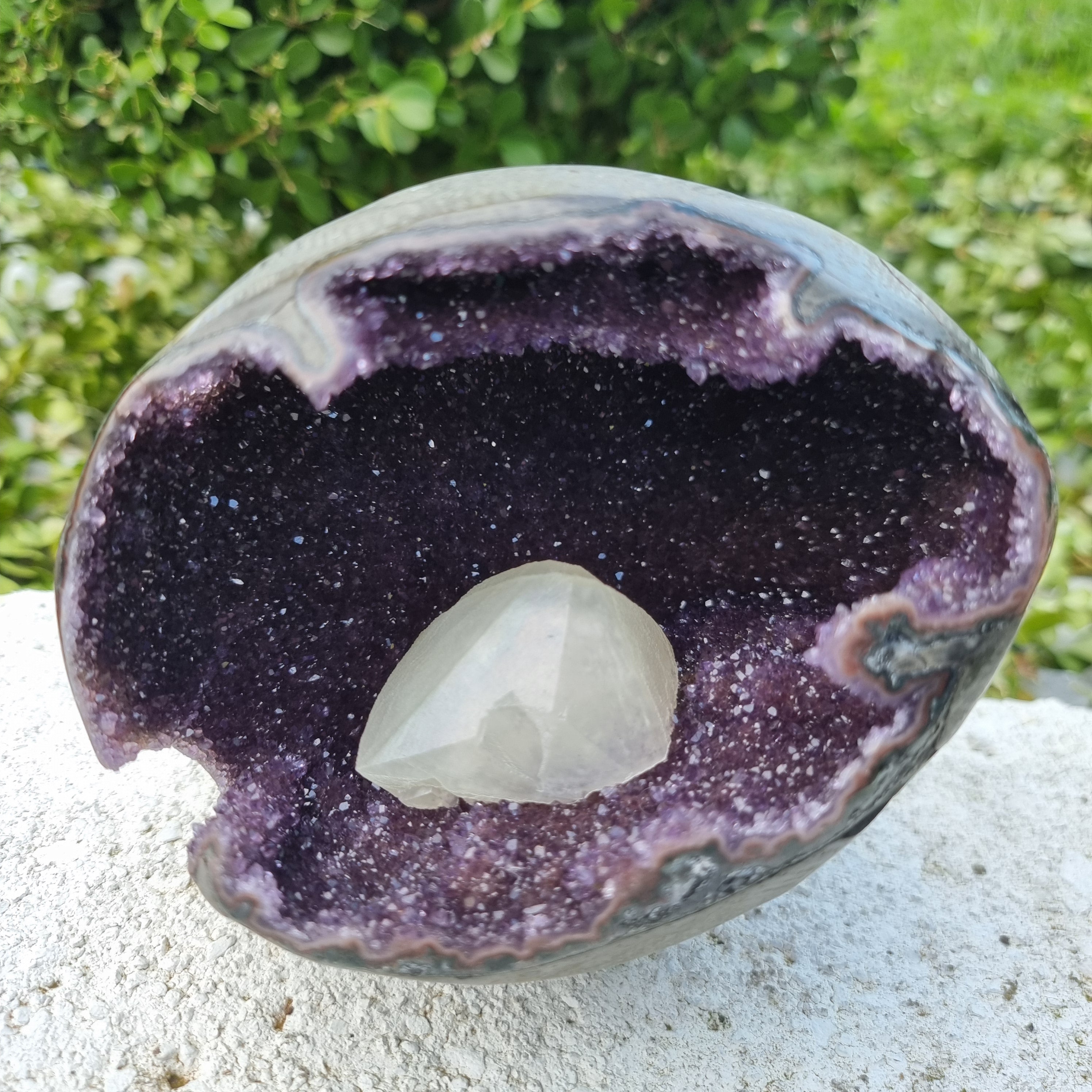 Coração de Ametista Especial | Peso 1,45 Kgs, Altura 13 cm | Energia, Beleza e Sofisticação