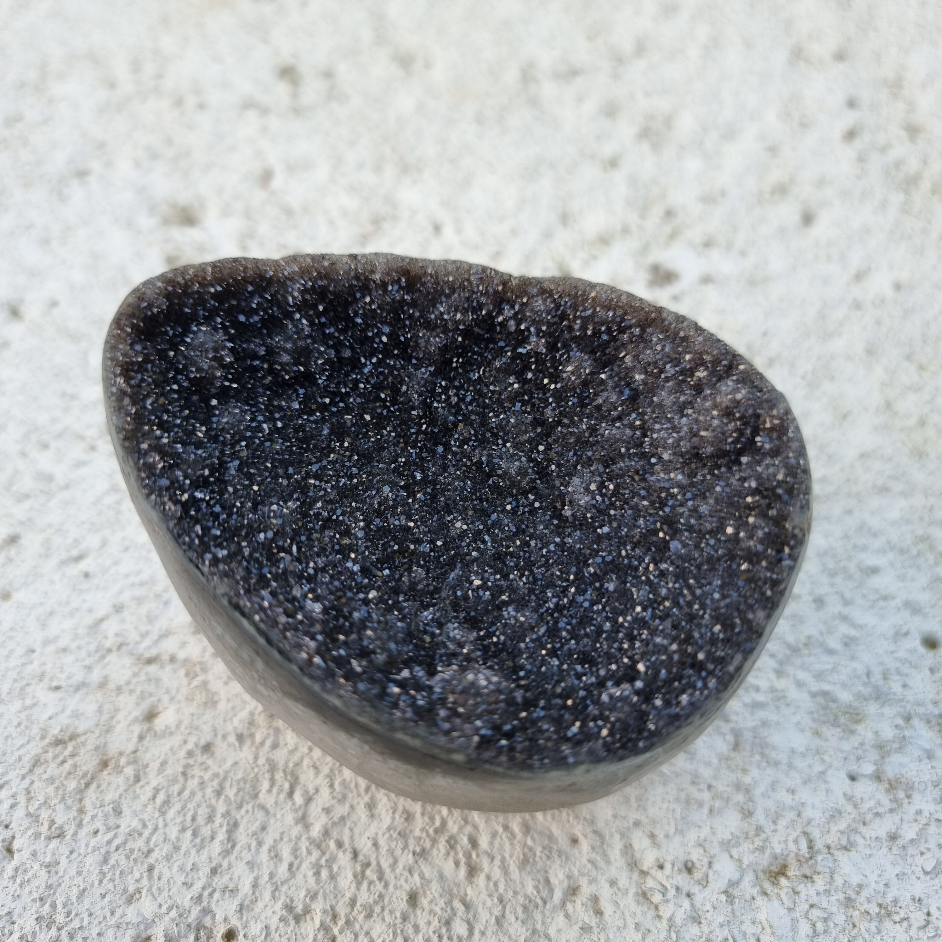 Drusa de Ametista Especial | Peso 0,38 Kgs, Altura 8 cm | Energia, Beleza e Sofisticação