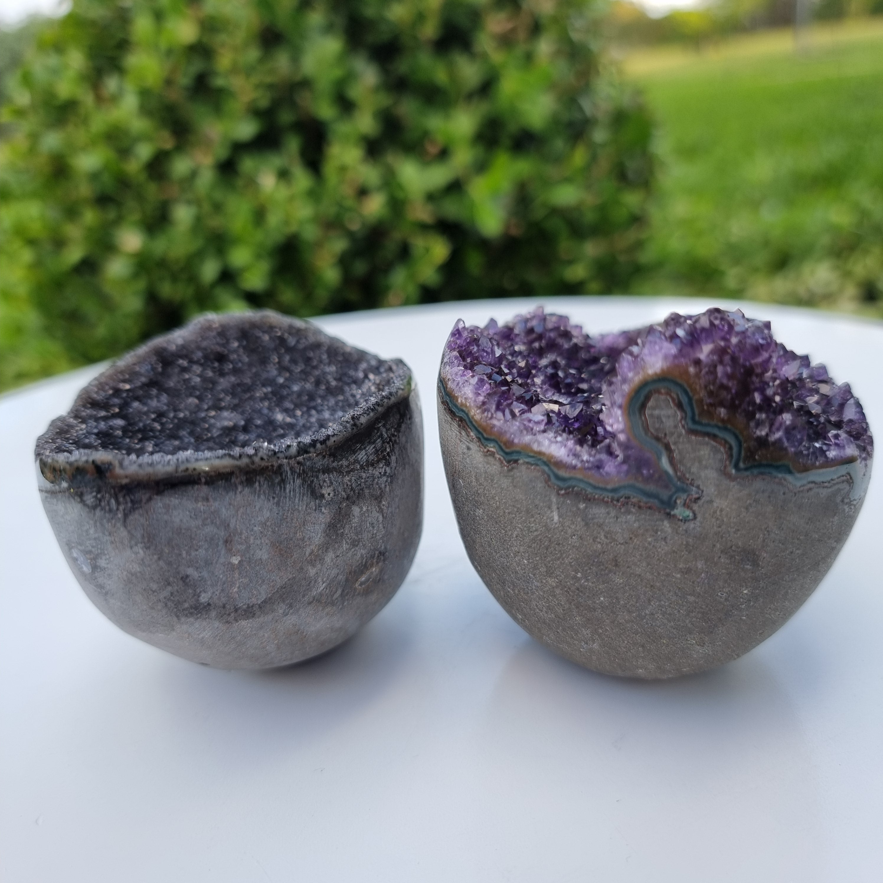 Drusa de Ametista Especial | Peso 0,38 Kgs, Altura 8 cm | Energia, Beleza e Sofisticação