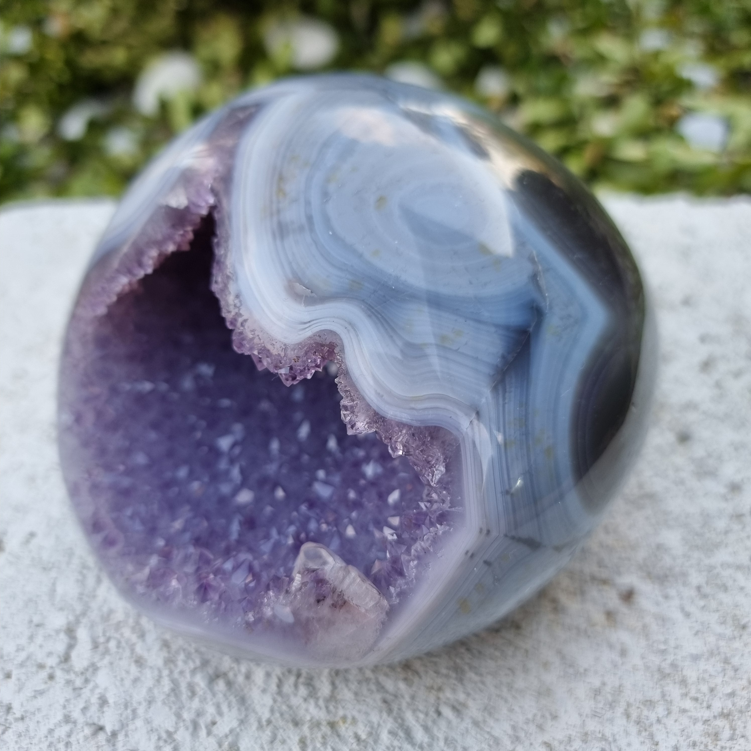 Drusa de Ametista Especial | Peso 1,95 Kgs, Altura 9 cm | Energia, Beleza e Sofisticação