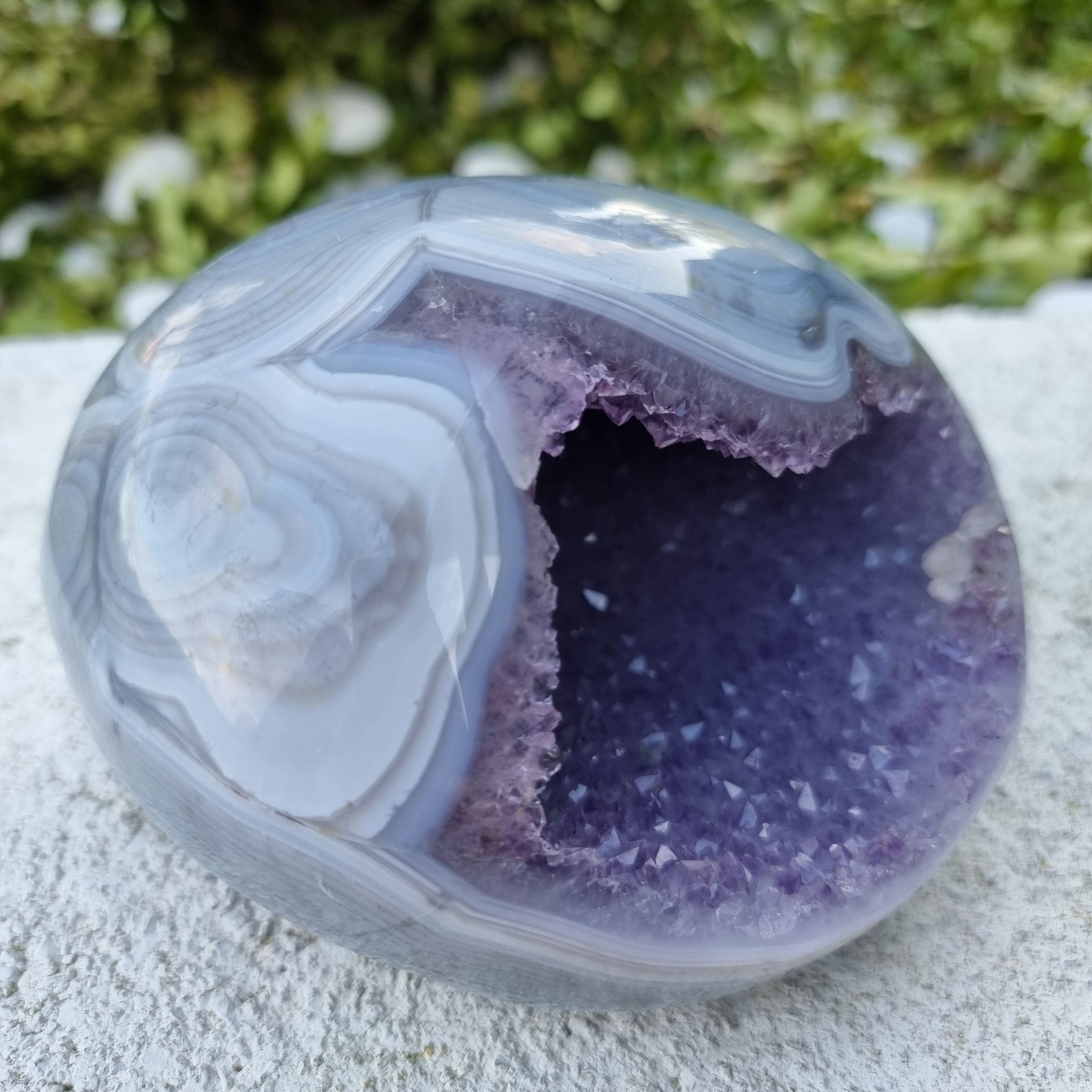 Drusa de Ametista Especial | Peso 1,95 Kgs, Altura 9 cm | Energia, Beleza e Sofisticação