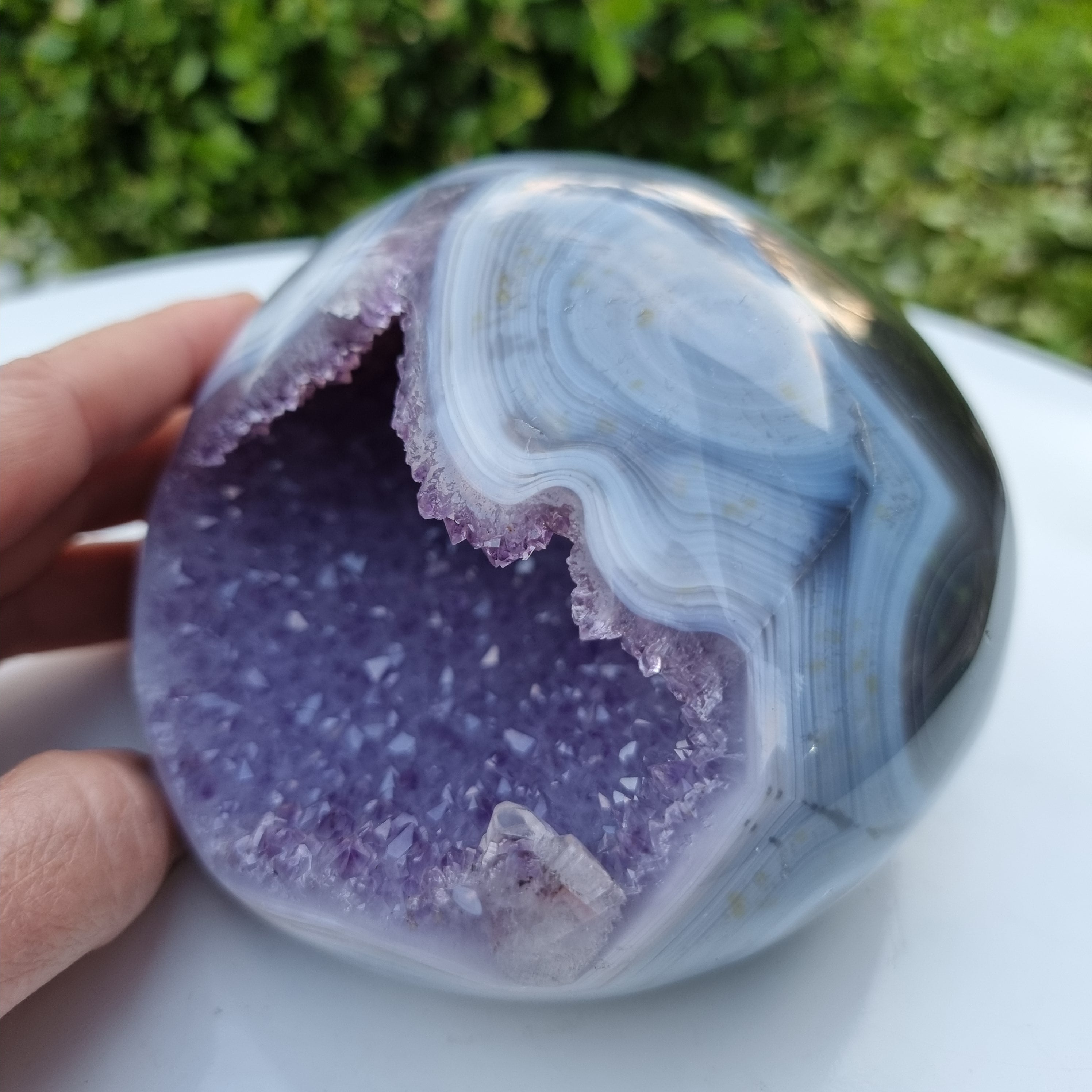 Drusa de Ametista Especial | Peso 1,95 Kgs, Altura 9 cm | Energia, Beleza e Sofisticação