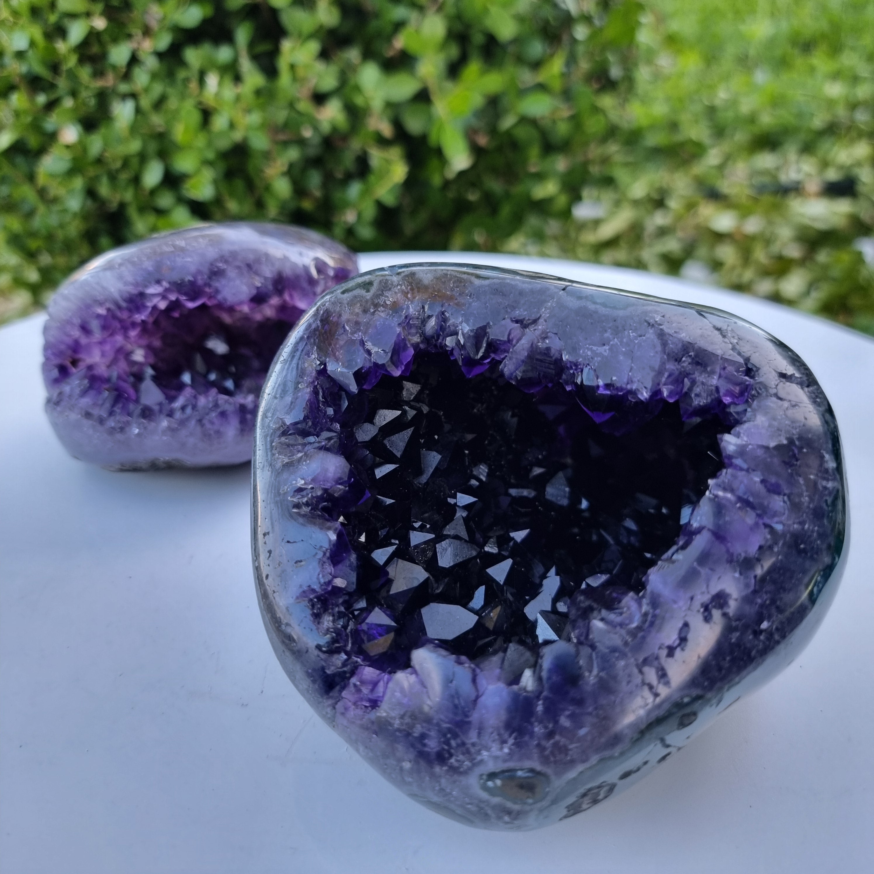 Drusa de Ametista Especial | Peso 0,95 Kgs, Largura 11 cm | Energia, Beleza e Sofisticação