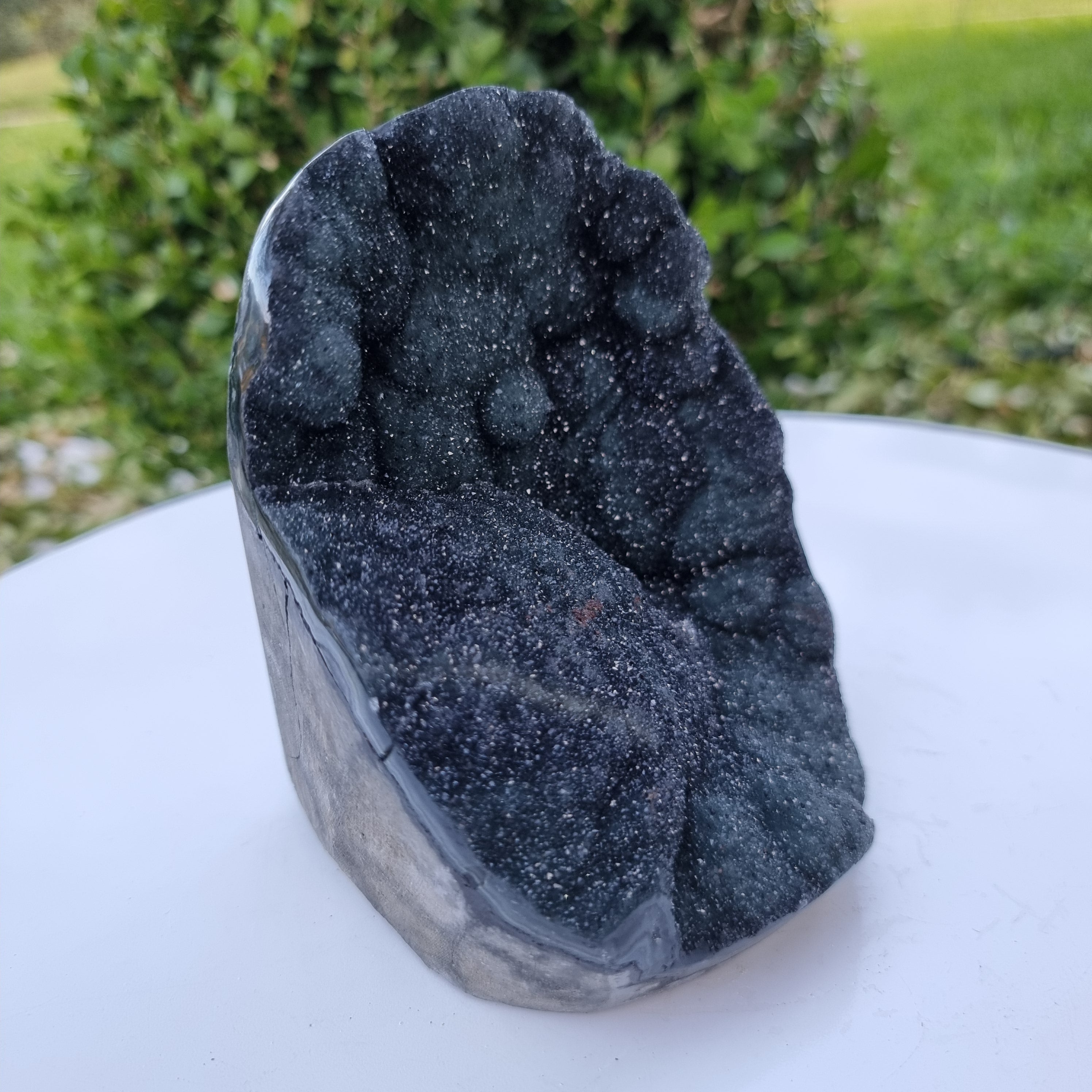 Drusa de Ametista Especial | Peso 1,10 Kgs, Altura 11 cm | Energia, Beleza e Sofisticação