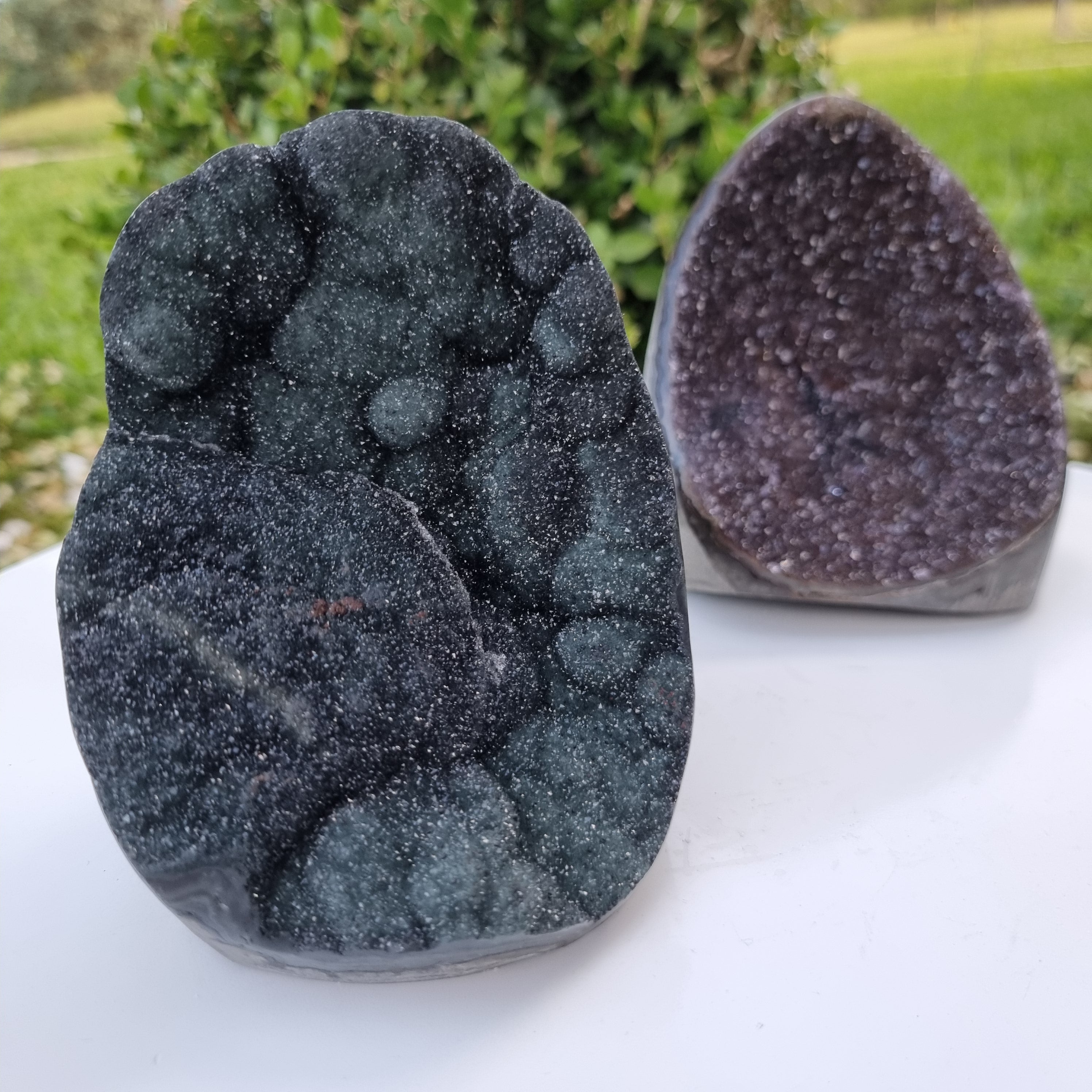 Drusa de Ametista Especial | Peso 1,10 Kgs, Altura 11 cm | Energia, Beleza e Sofisticação