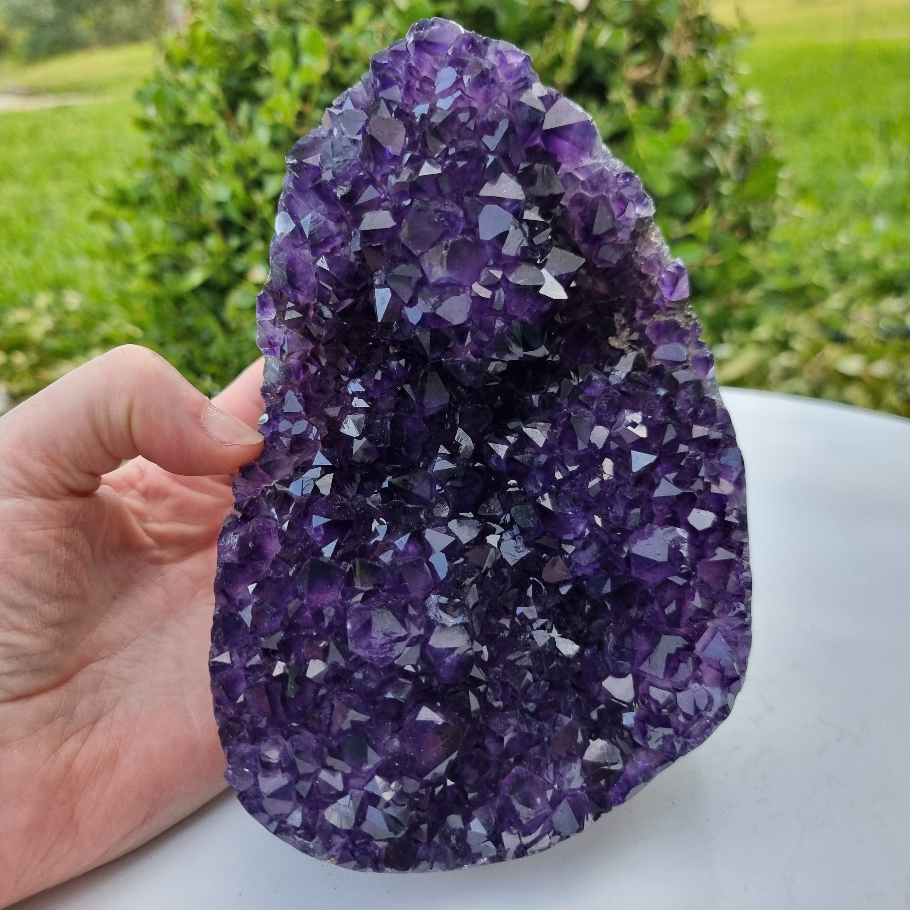 Ametista Roxa Super Especial | Peso 2,05 Kgs, Altura 17 cm | Energia, Beleza e Sofisticação