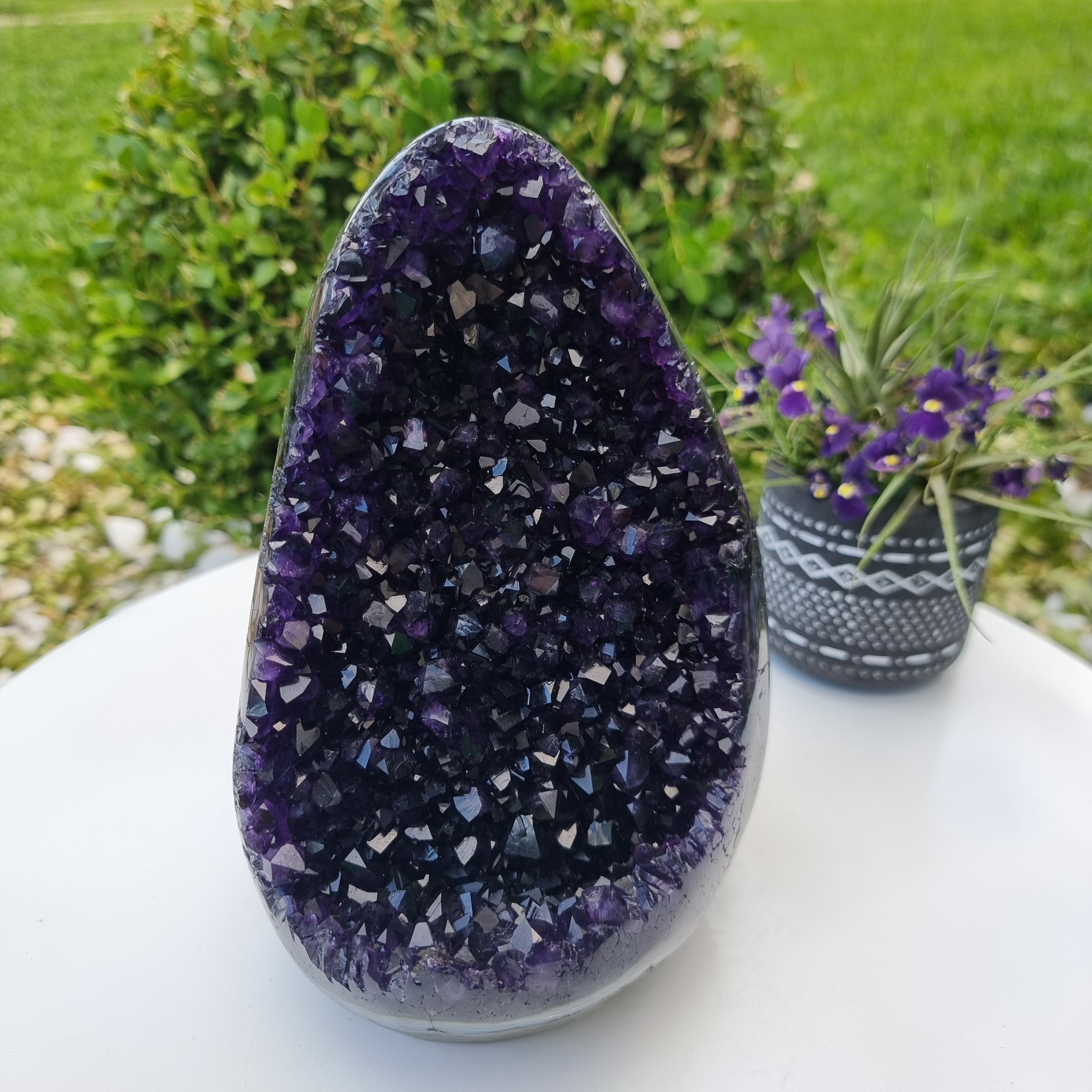 Ametista Roxa Super Especial | Peso 3,00 Kgs, Altura 20 cm | Energia, Beleza e Sofisticação