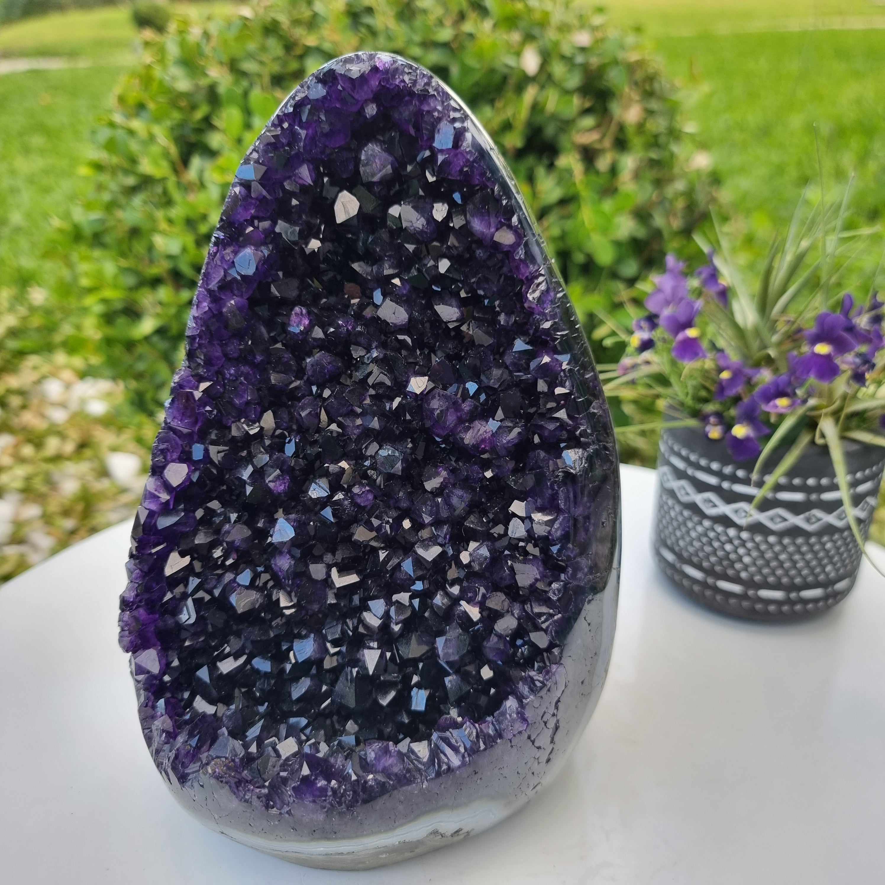 Ametista Roxa Super Especial | Peso 3,00 Kgs, Altura 20 cm | Energia, Beleza e Sofisticação