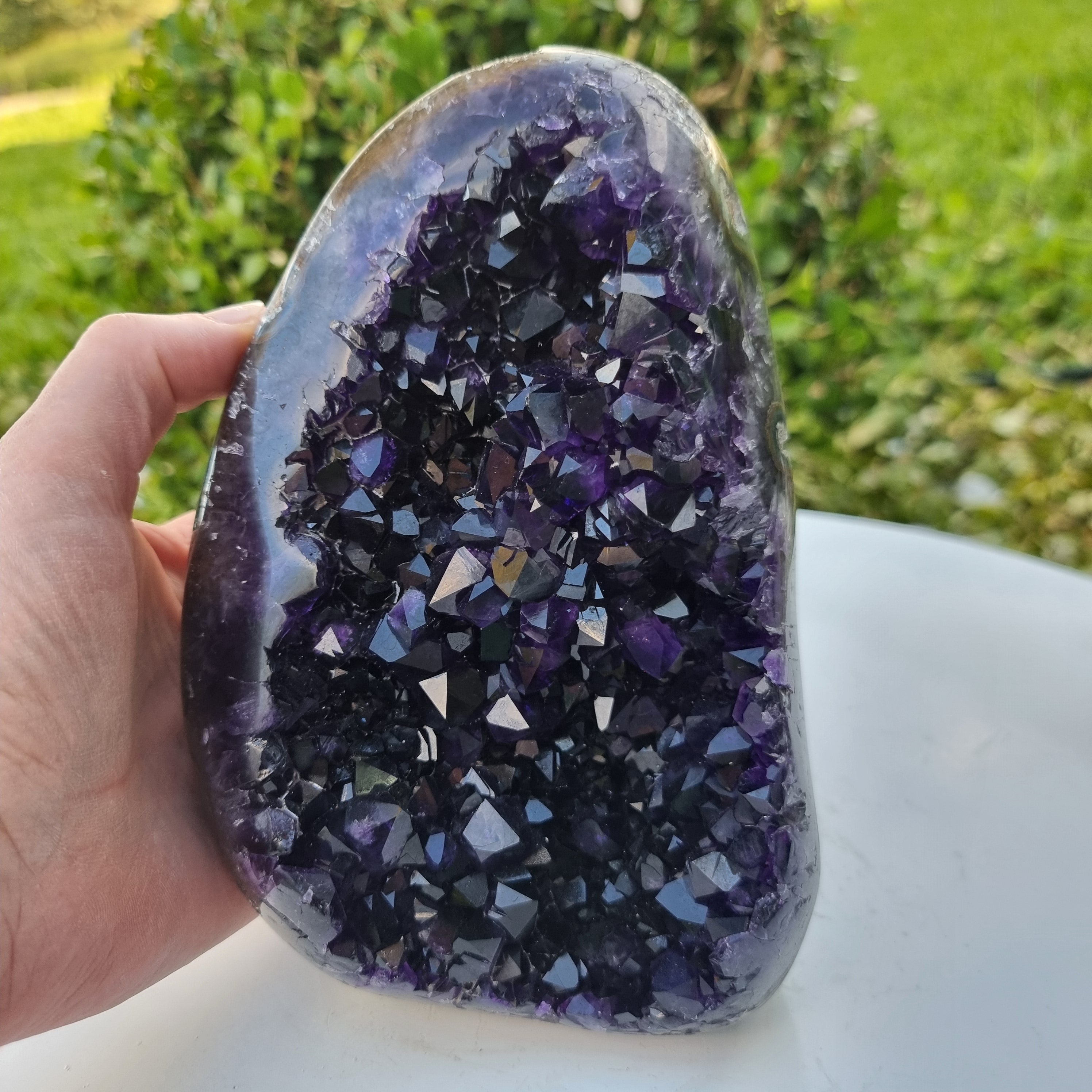 Ametista Roxa Super Especial | Peso 3,00 Kgs, Altura 20 cm | Energia, Beleza e Sofisticação