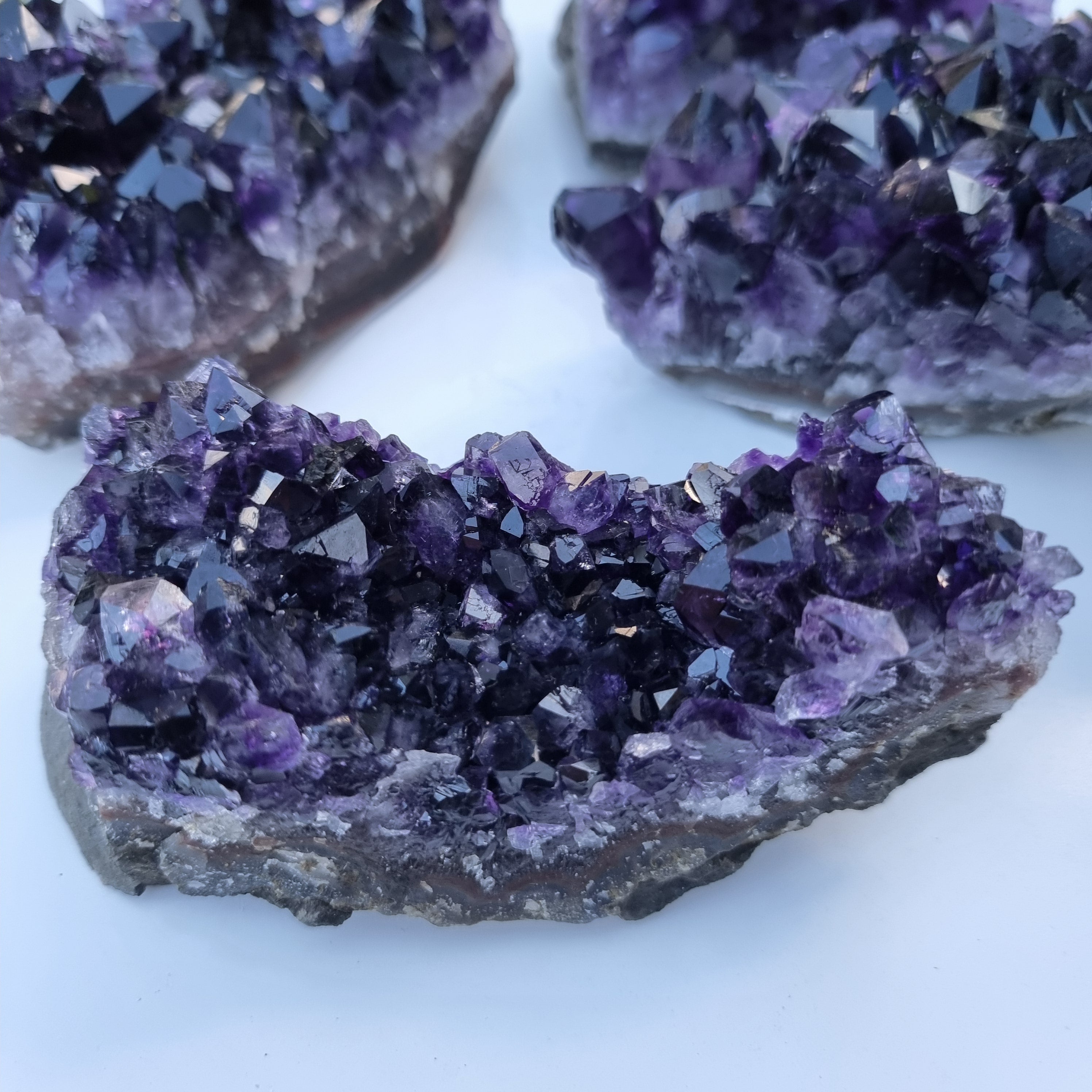 Drusas de Ametista Super Roxa | Peso 1,70 Kgs, Comprimento 18 cm | Energia, Beleza e Sofisticação