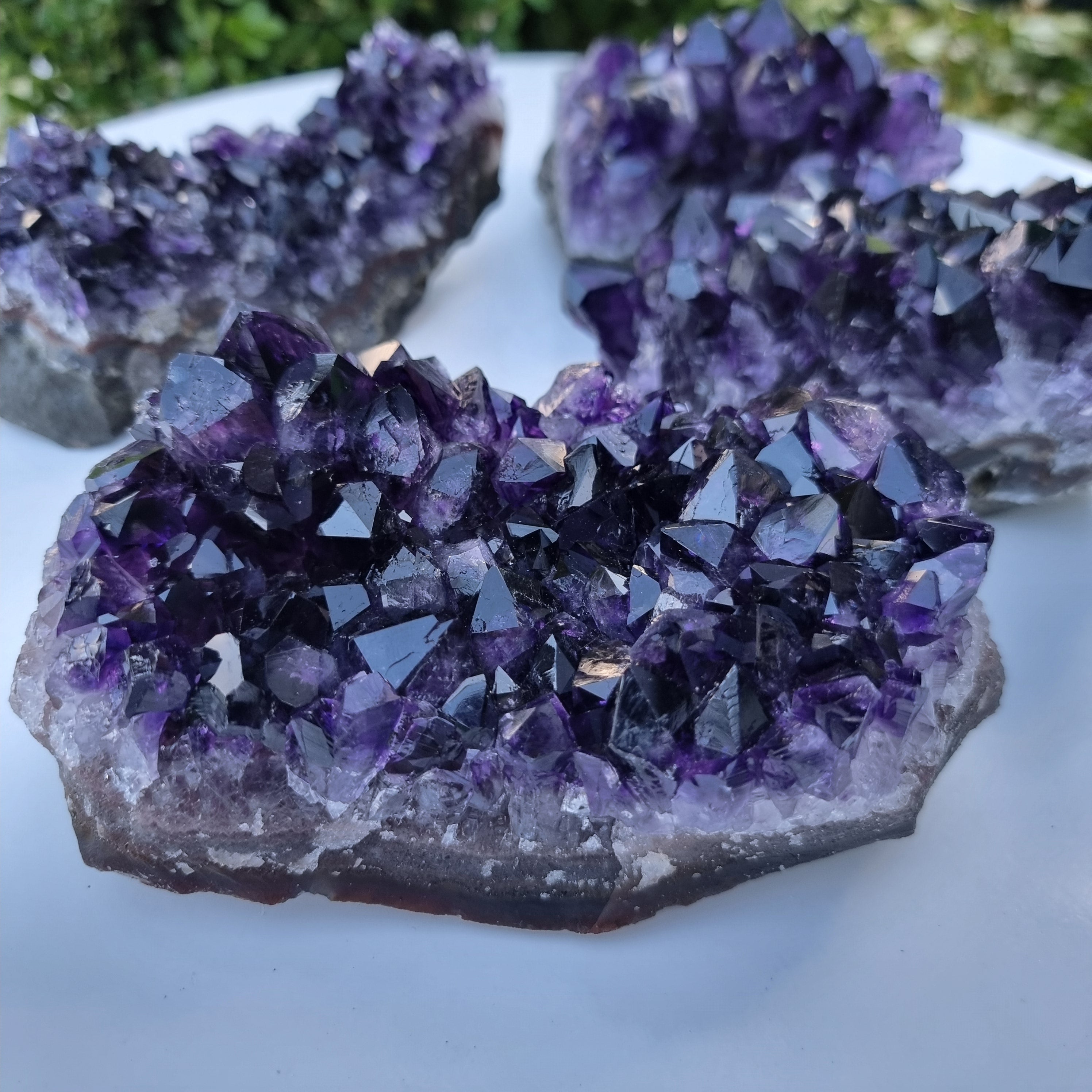 Drusas de Ametista Super Roxa | Peso 1,70 Kgs, Comprimento 18 cm | Energia, Beleza e Sofisticação