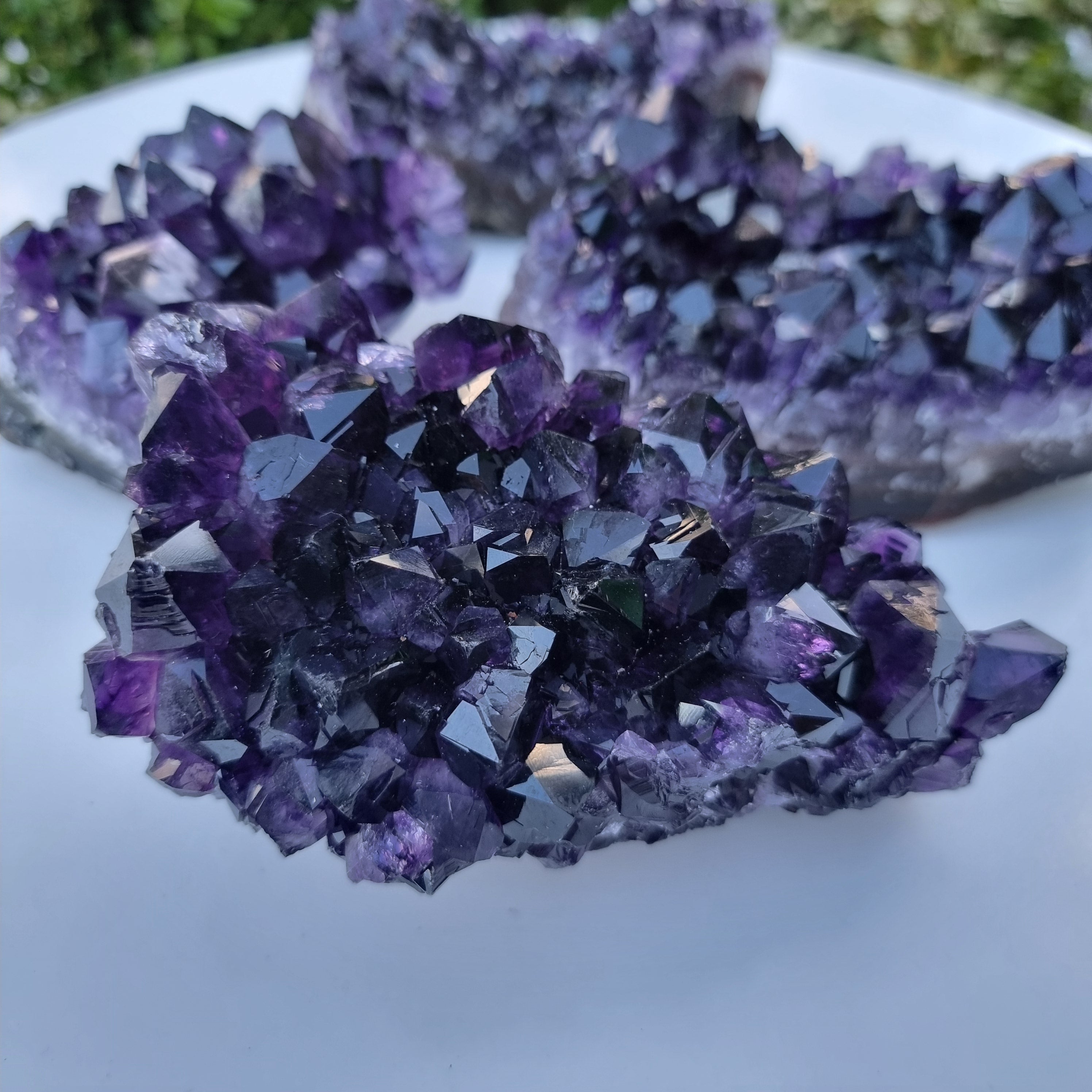 Drusas de Ametista Super Roxa | Peso 1,70 Kgs, Comprimento 18 cm | Energia, Beleza e Sofisticação