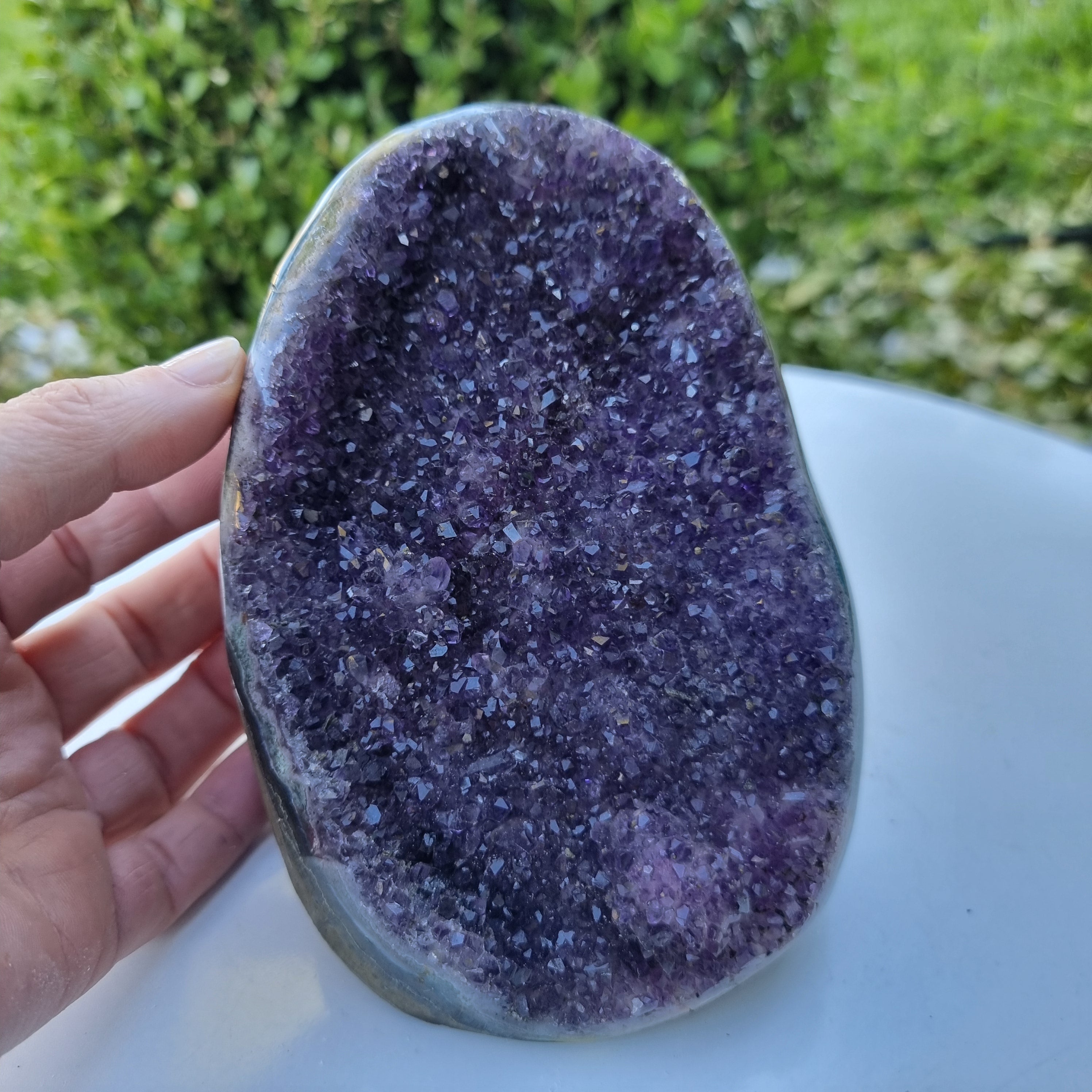 Drusa de Ametista Especial | Peso 1,80 Kgs, Altura 13 cm | Energia, Beleza e Sofisticação