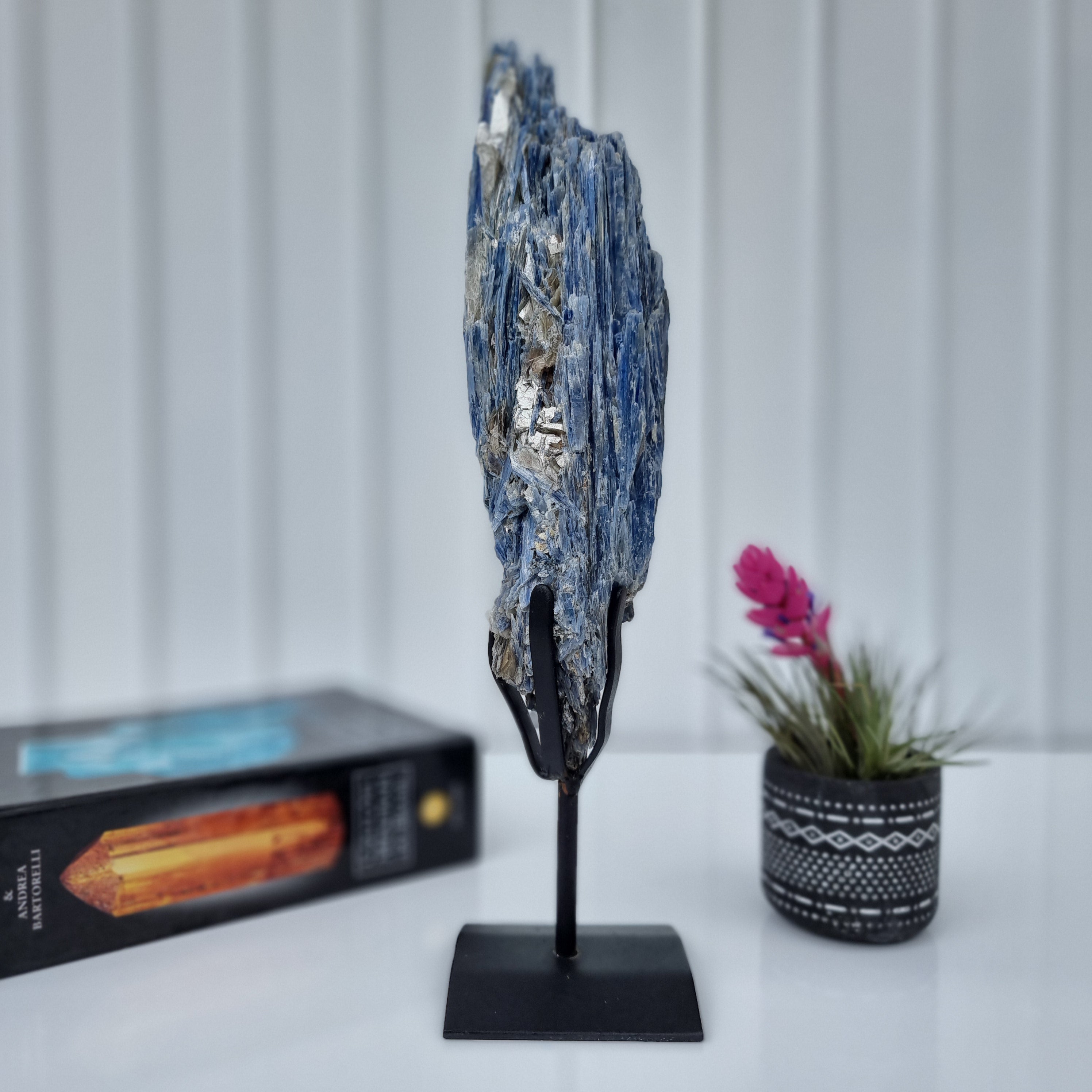 Cianita Natural Especial | Peso 1,55 Kgs, Altura 36 cm | Energia, Beleza e Sofisticação