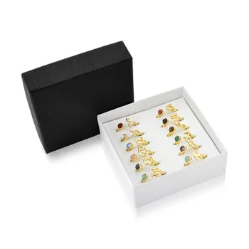 Anel de Signo Folhado a Ouro