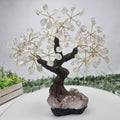 Tree of precious stones 24 branches and 120 stones 20 cm height weight 1.70 kg