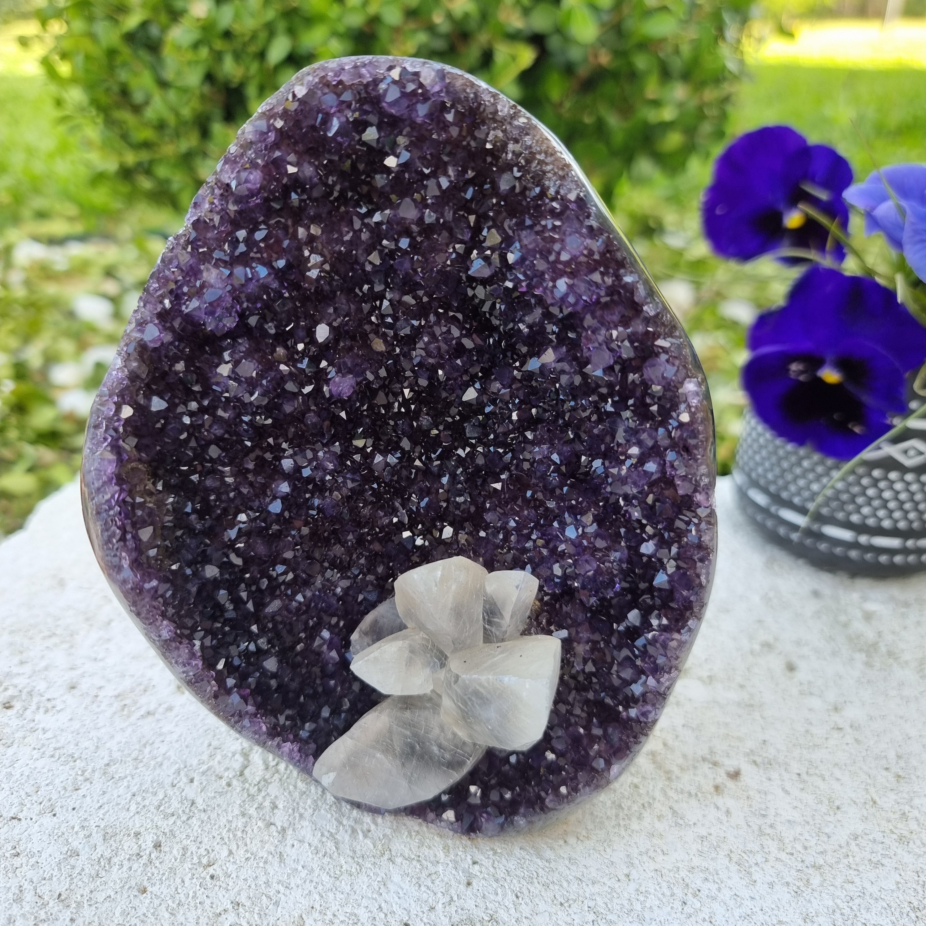 Ametista Roxa Super Especial | Peso 1,25 Kgs, Altura 16 cm | Energia, Beleza e Sofisticação