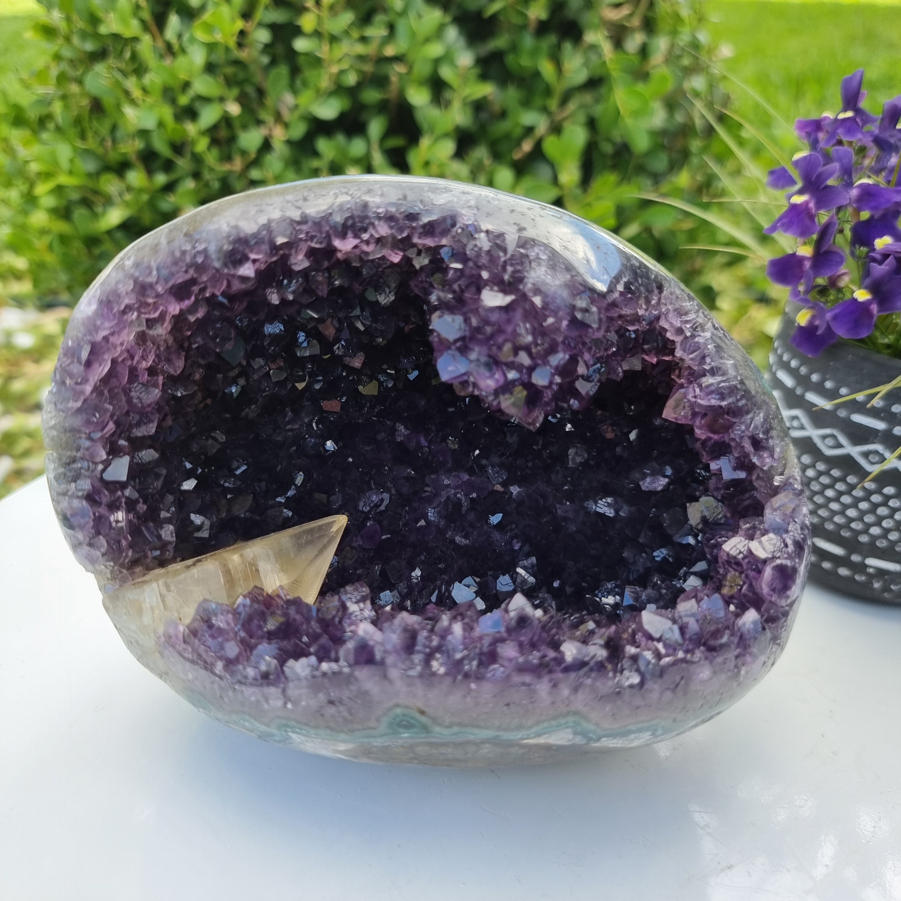 Ametista Roxa Super Especial | Peso 1,56 Kgs, Altura 12 cm | Energia, Beleza e Sofisticação