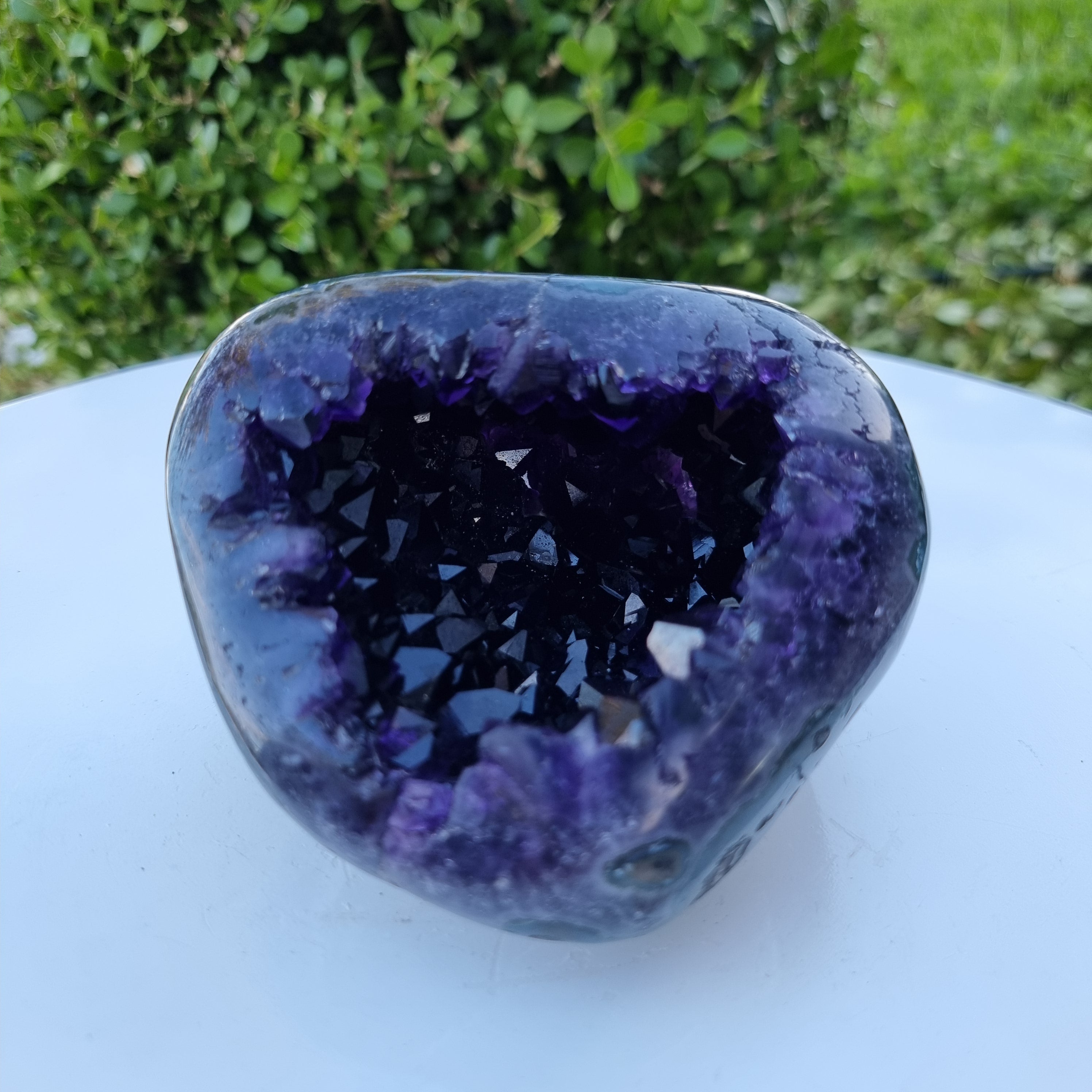 Drusa de Ametista Especial | Peso 0,95 Kgs, Largura 11 cm | Energia, Beleza e Sofisticação