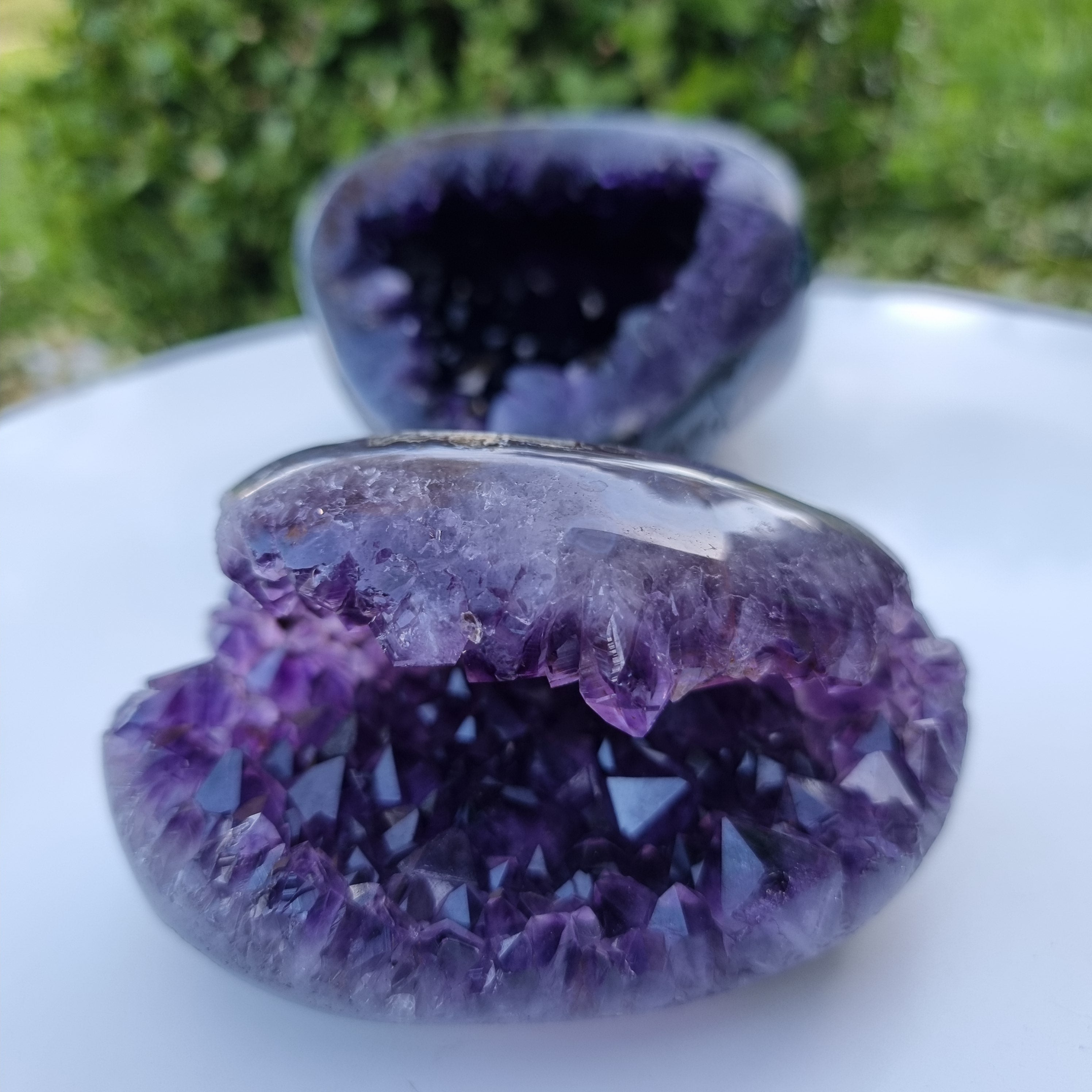 Drusa de Ametista Especial | Peso 0,95 Kgs, Largura 11 cm | Energia, Beleza e Sofisticação