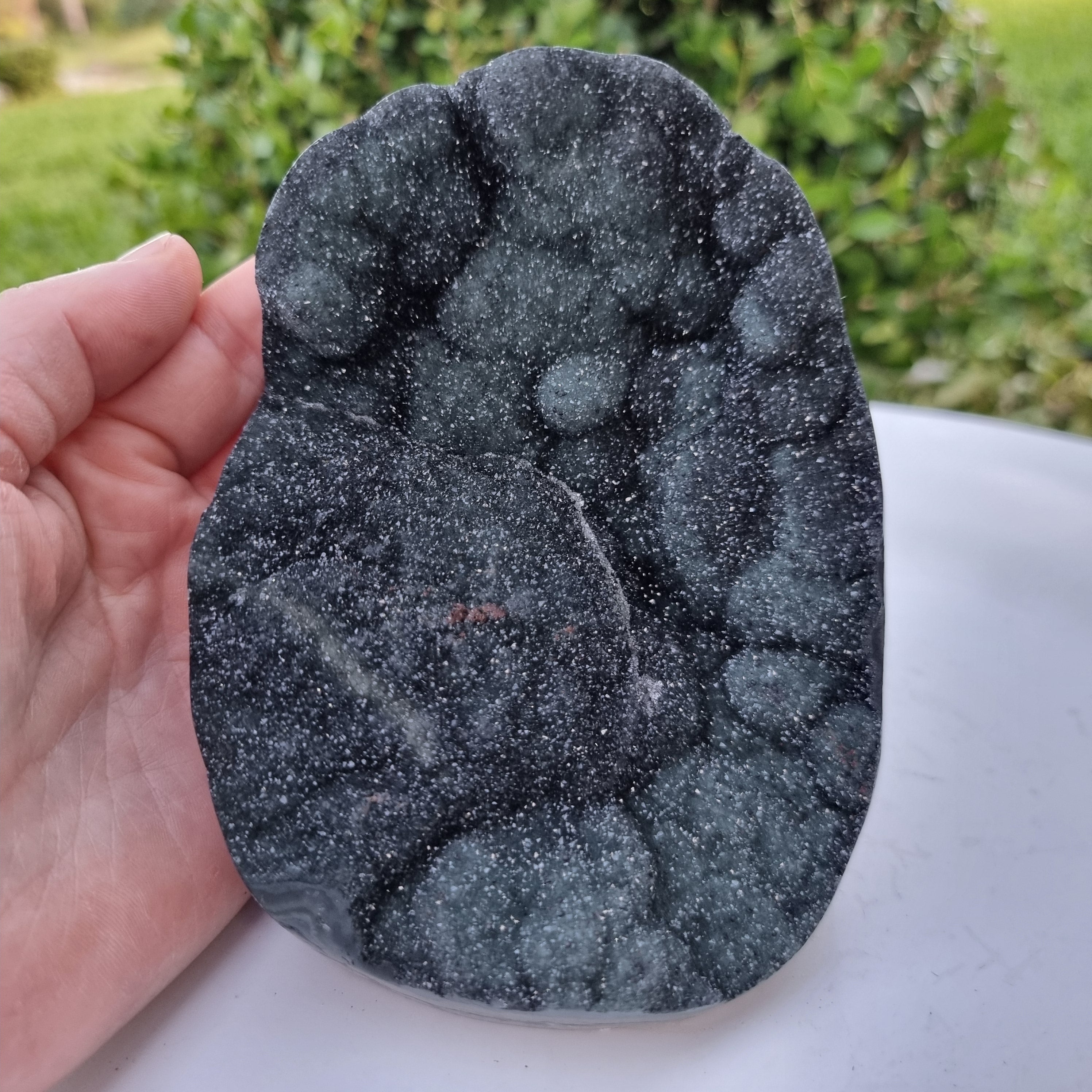 Drusa de Ametista Especial | Peso 1,10 Kgs, Altura 11 cm | Energia, Beleza e Sofisticação