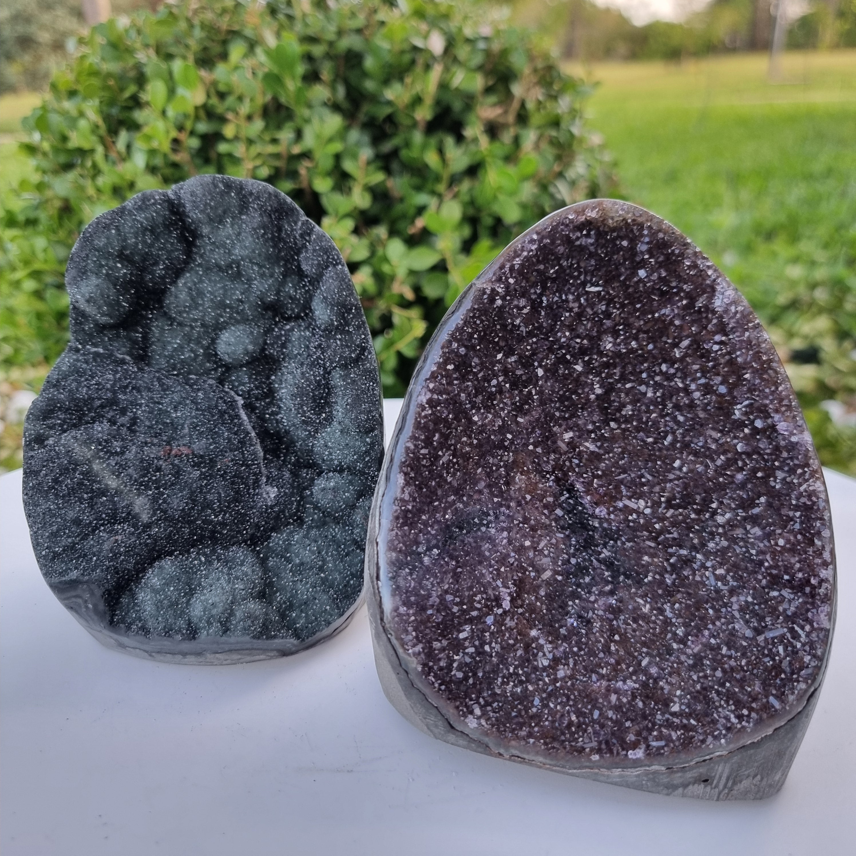 Drusa de Ametista Especial | Peso 1,10 Kgs, Altura 11 cm | Energia, Beleza e Sofisticação