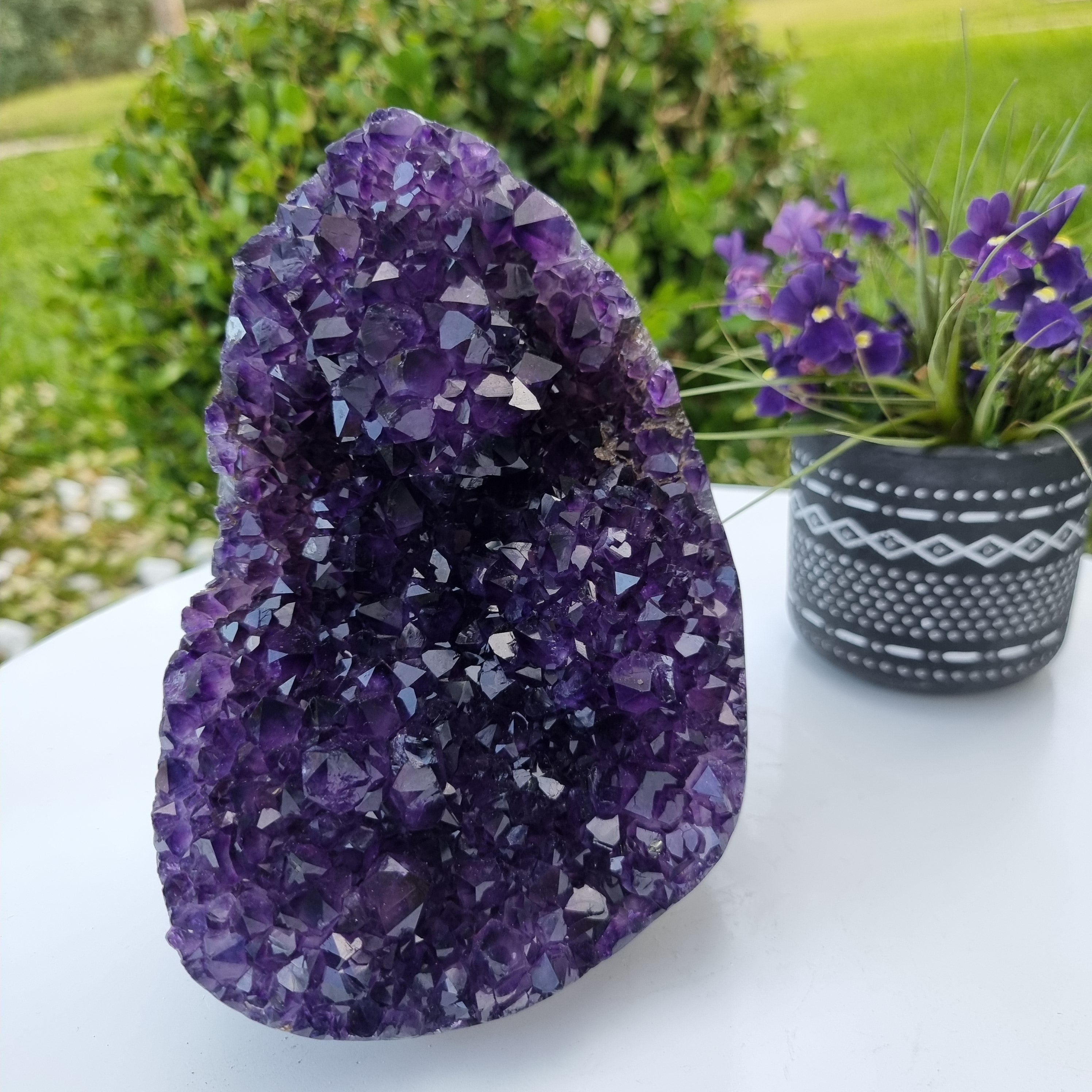 Ametista Roxa Super Especial | Peso 2,05 Kgs, Altura 17 cm | Energia, Beleza e Sofisticação