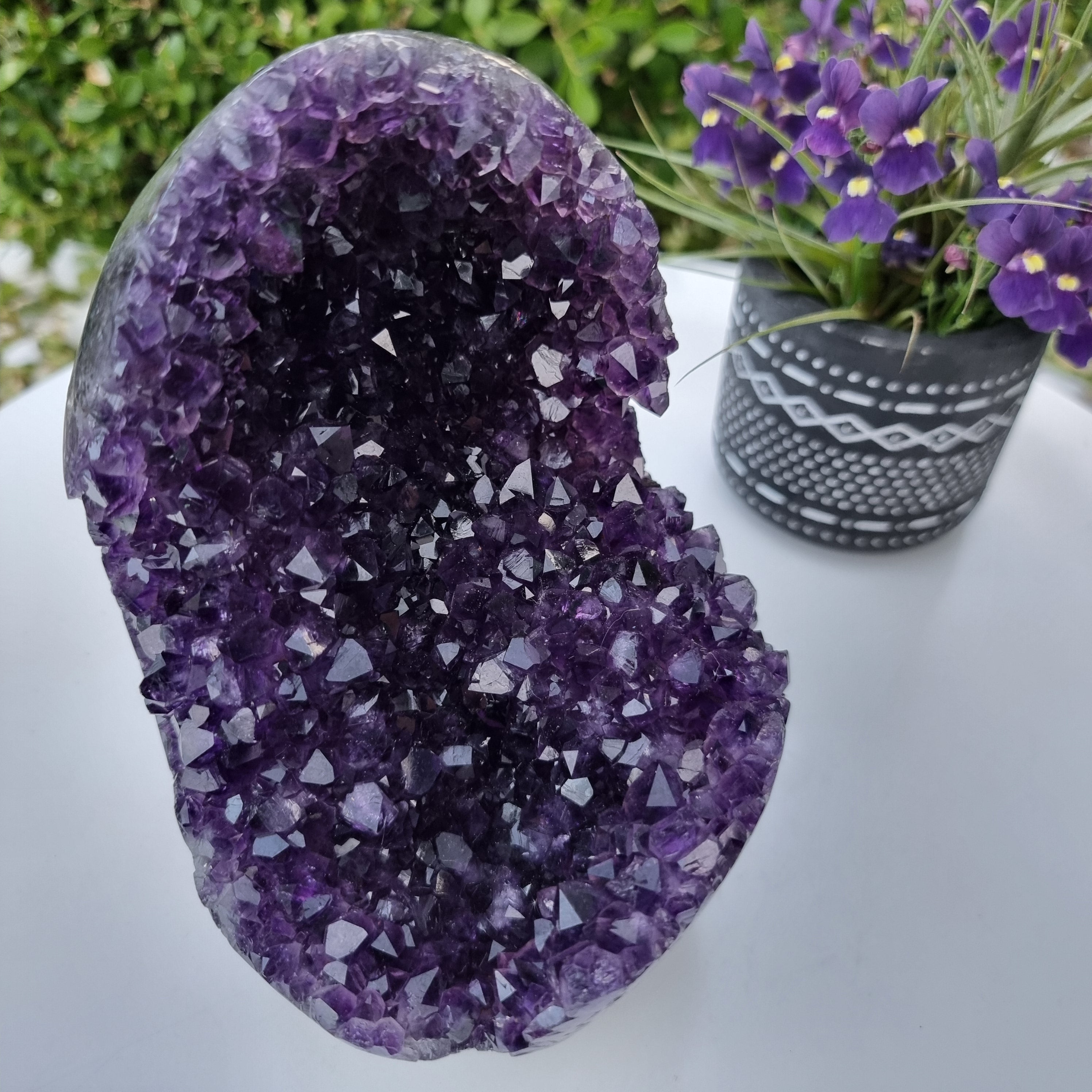 Ametista Roxa Super Especial | Peso 2,05 Kgs, Altura 17 cm | Energia, Beleza e Sofisticação