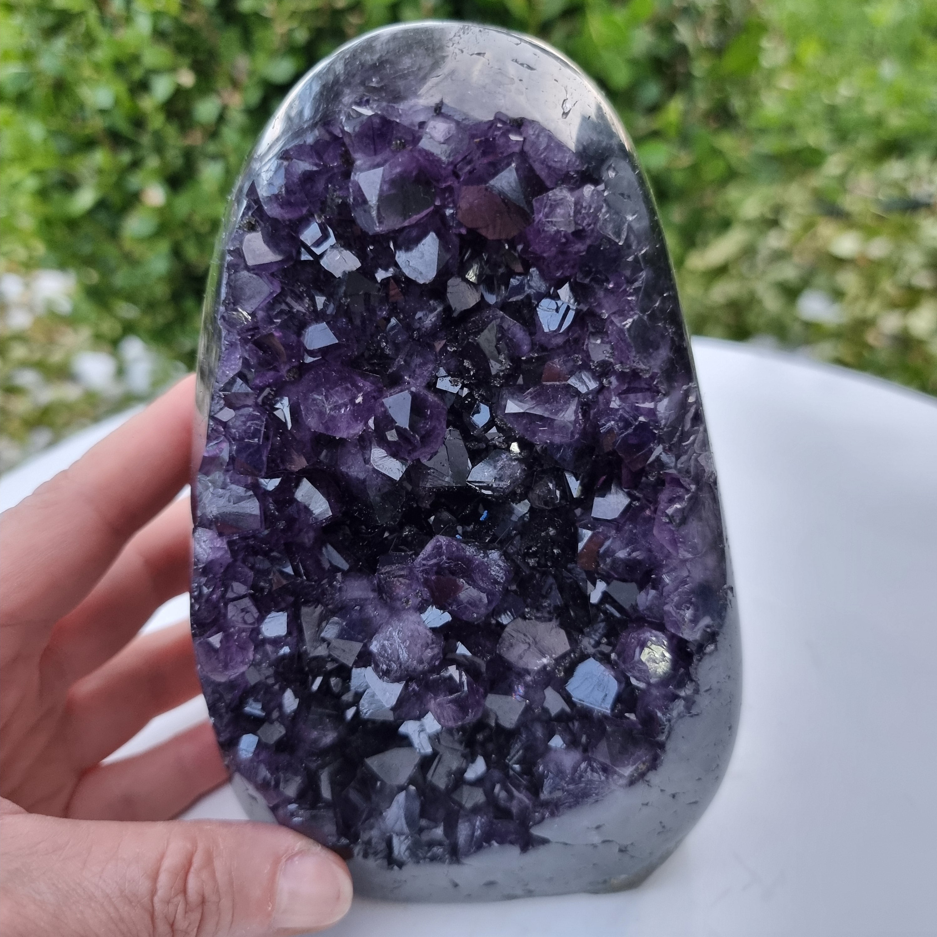 Ametista Roxa Super Especial | Peso 1,85 Kgs, Altura 15 cm | Energia, Beleza e Sofisticação