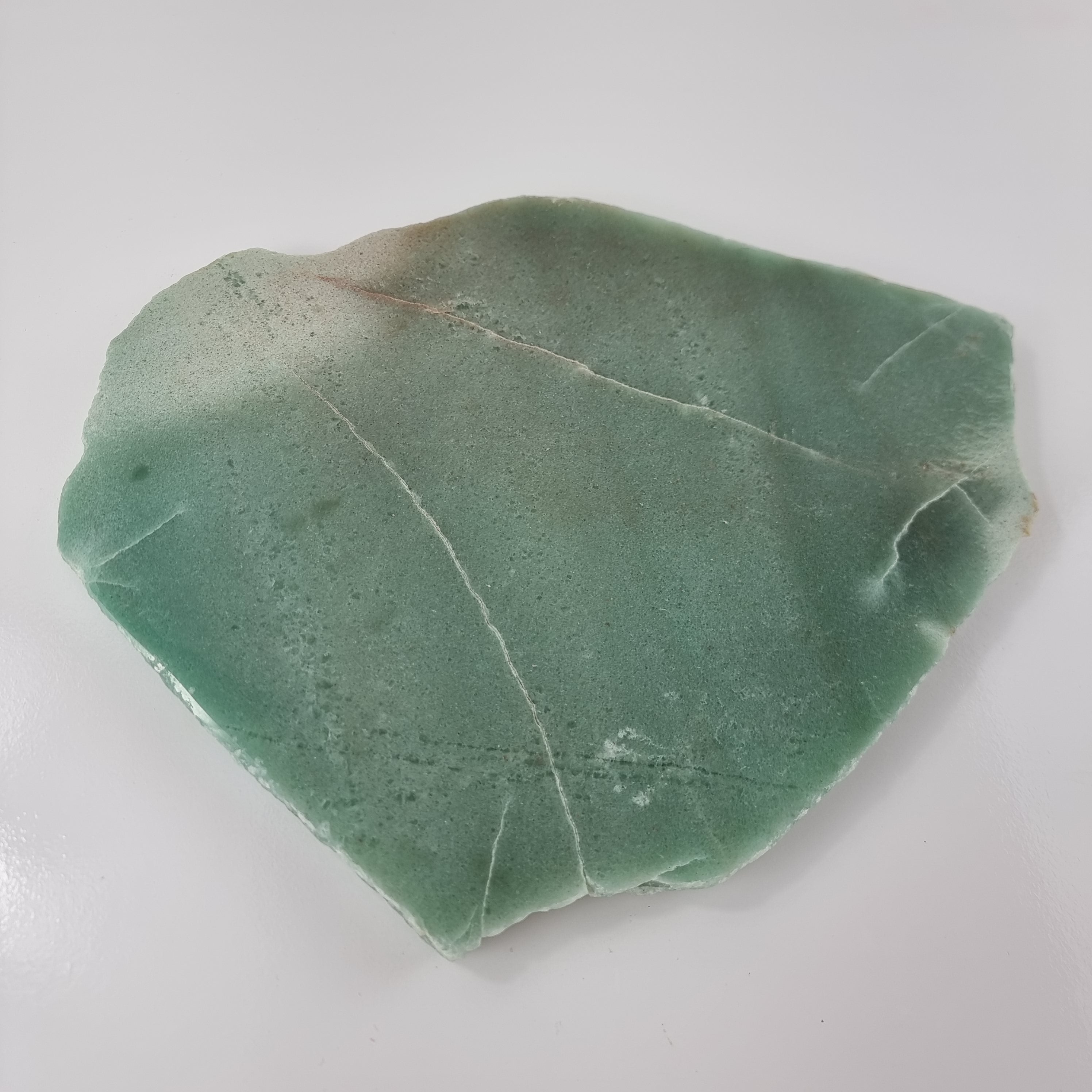 Bandeja de QUARTZO VERDE Bordas Naturais | 1 Unidade | Tamanho 30 cm | Peça Artesanal BR Crystals