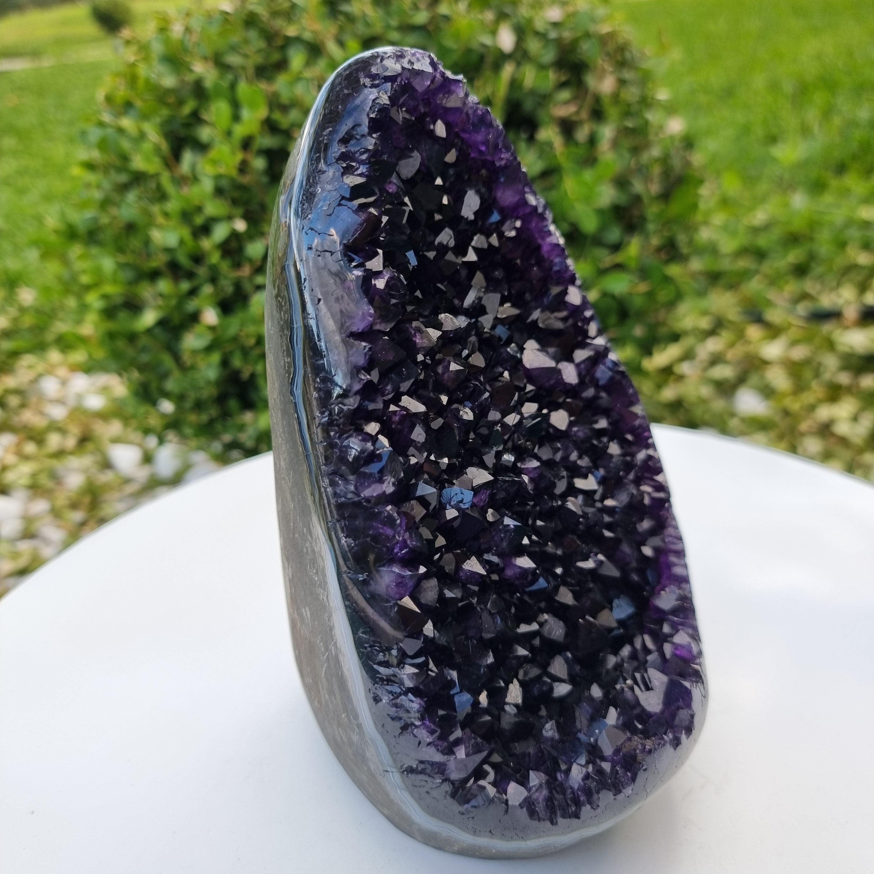 Ametista Roxa Super Especial | Peso 3,00 Kgs, Altura 20 cm | Energia, Beleza e Sofisticação