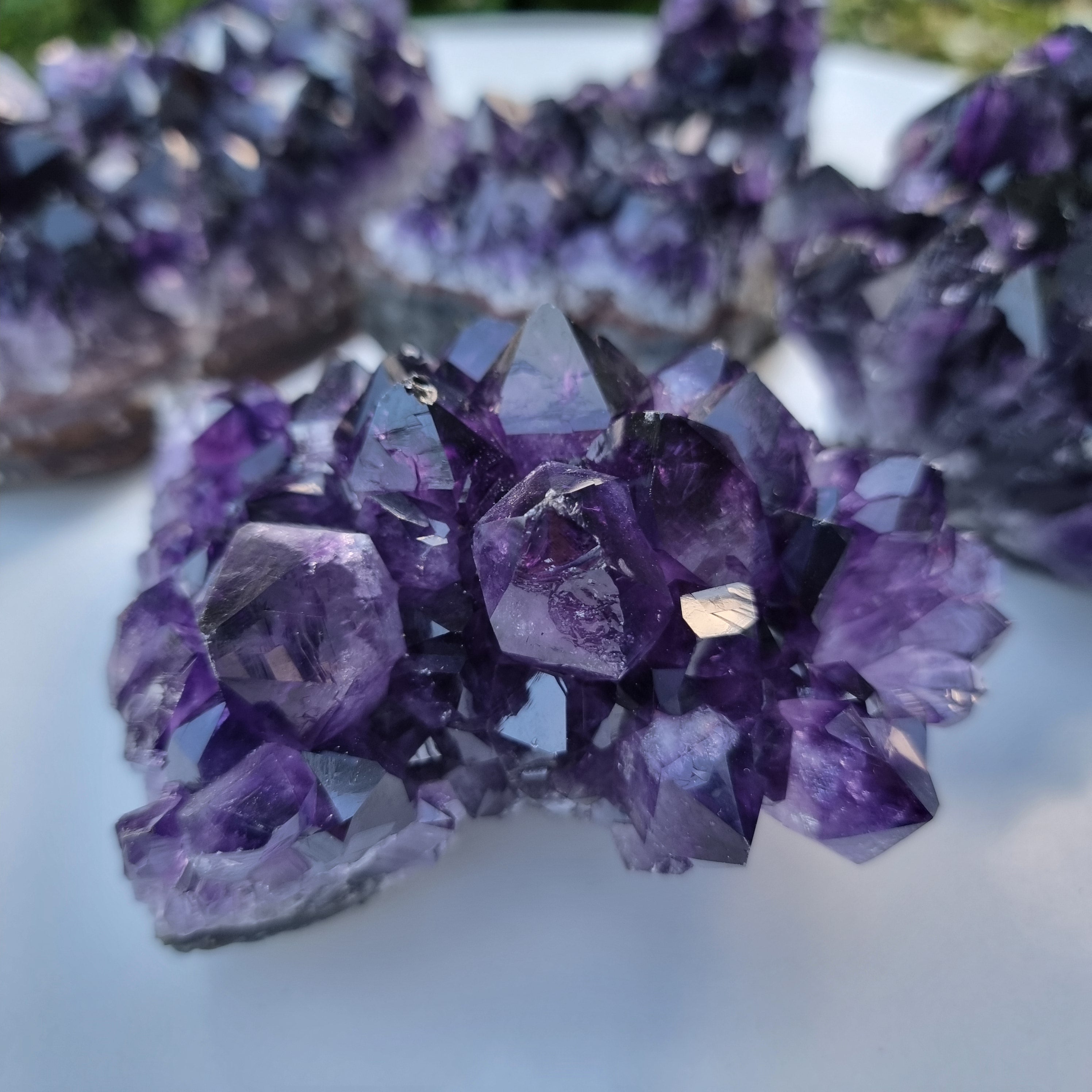 Drusas de Ametista Super Roxa | Peso 1,70 Kgs, Comprimento 18 cm | Energia, Beleza e Sofisticação