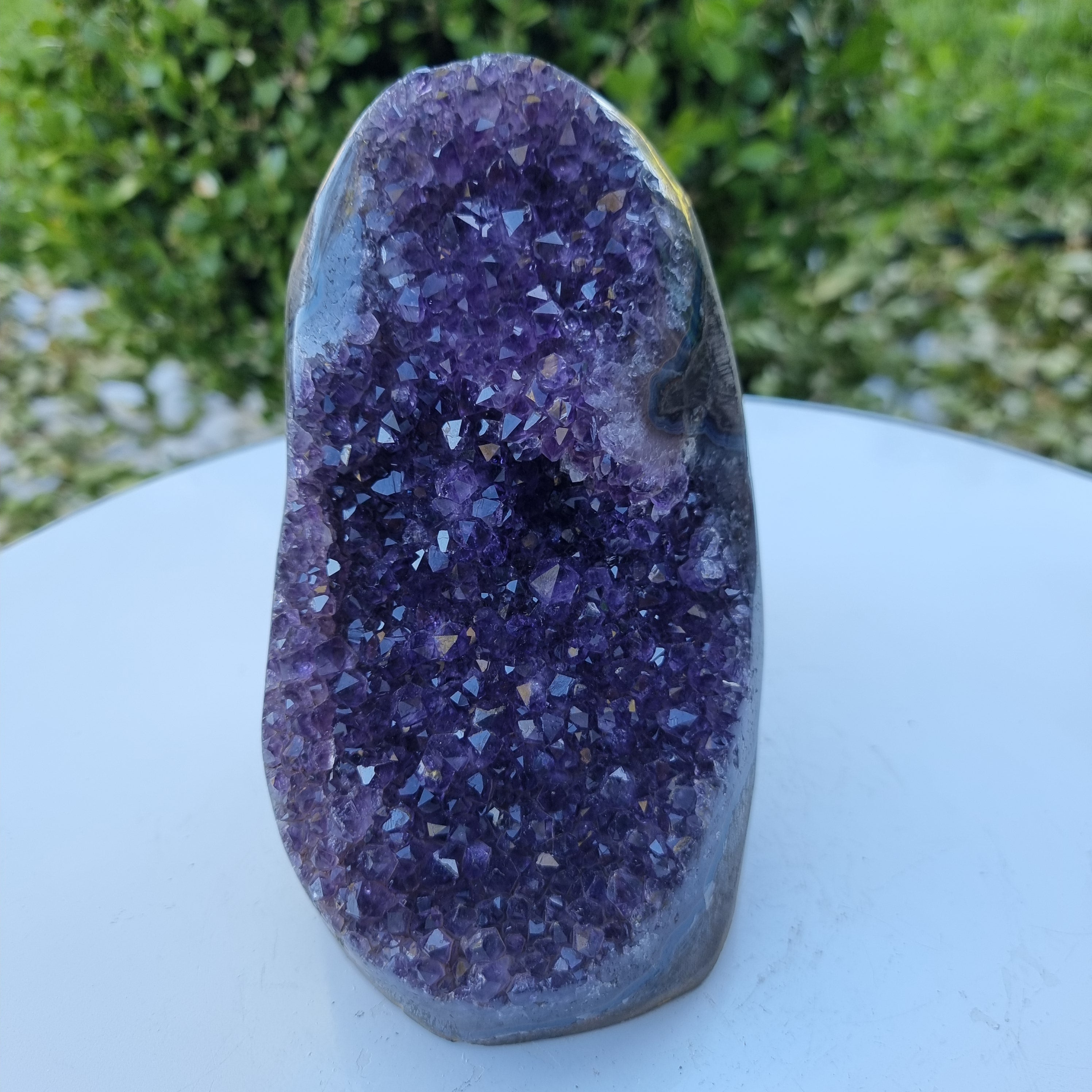 Drusa de Ametista Especial | Peso 1,80 Kgs, Altura 13 cm | Energia, Beleza e Sofisticação