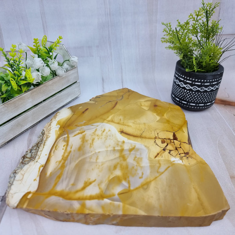 Bandejas de Cuarzo con BORDES NATURALES tamaño 30 a 35 cm y peso 3 kg